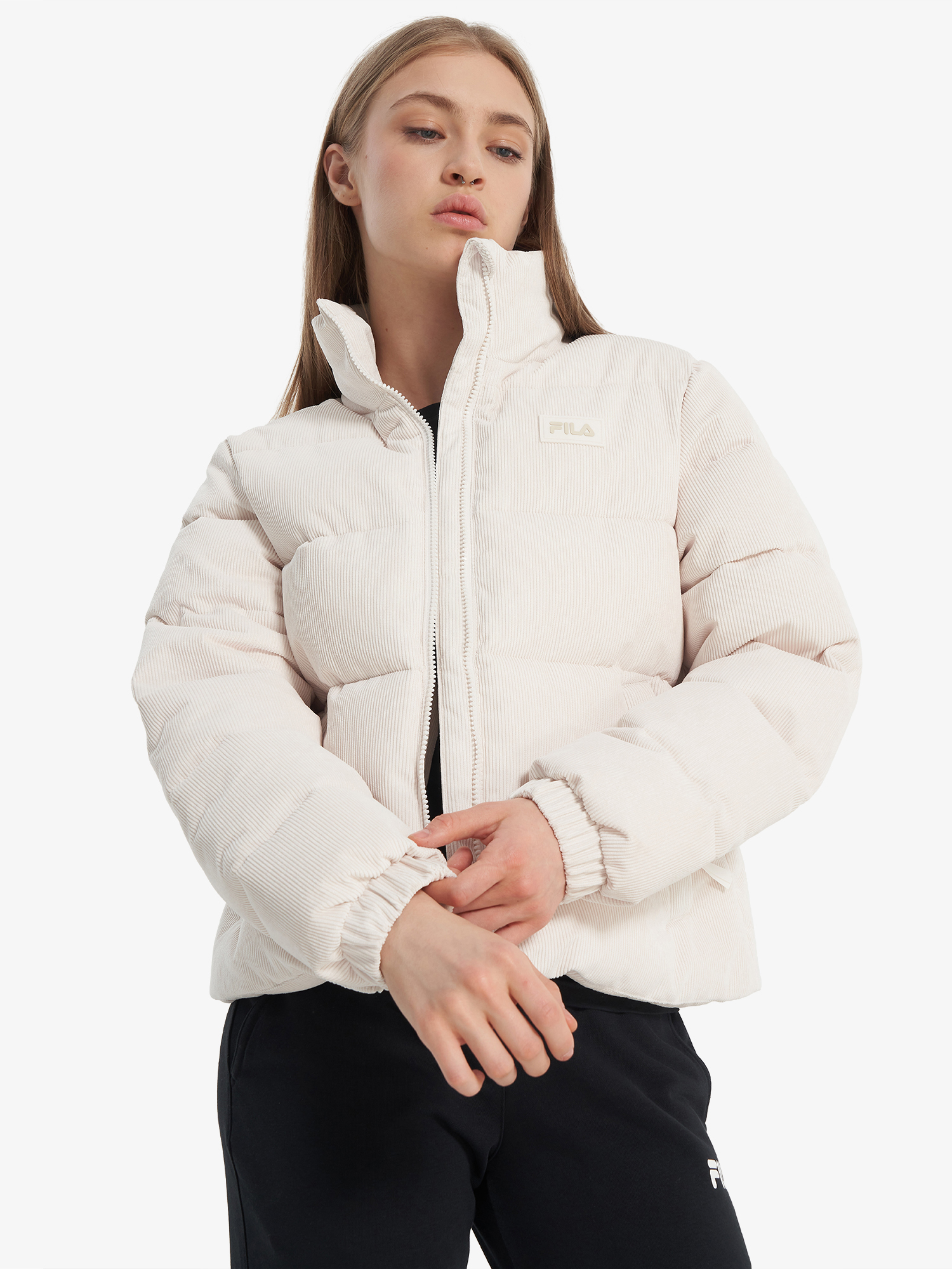 

Пуховик женский FILA, Бежевый