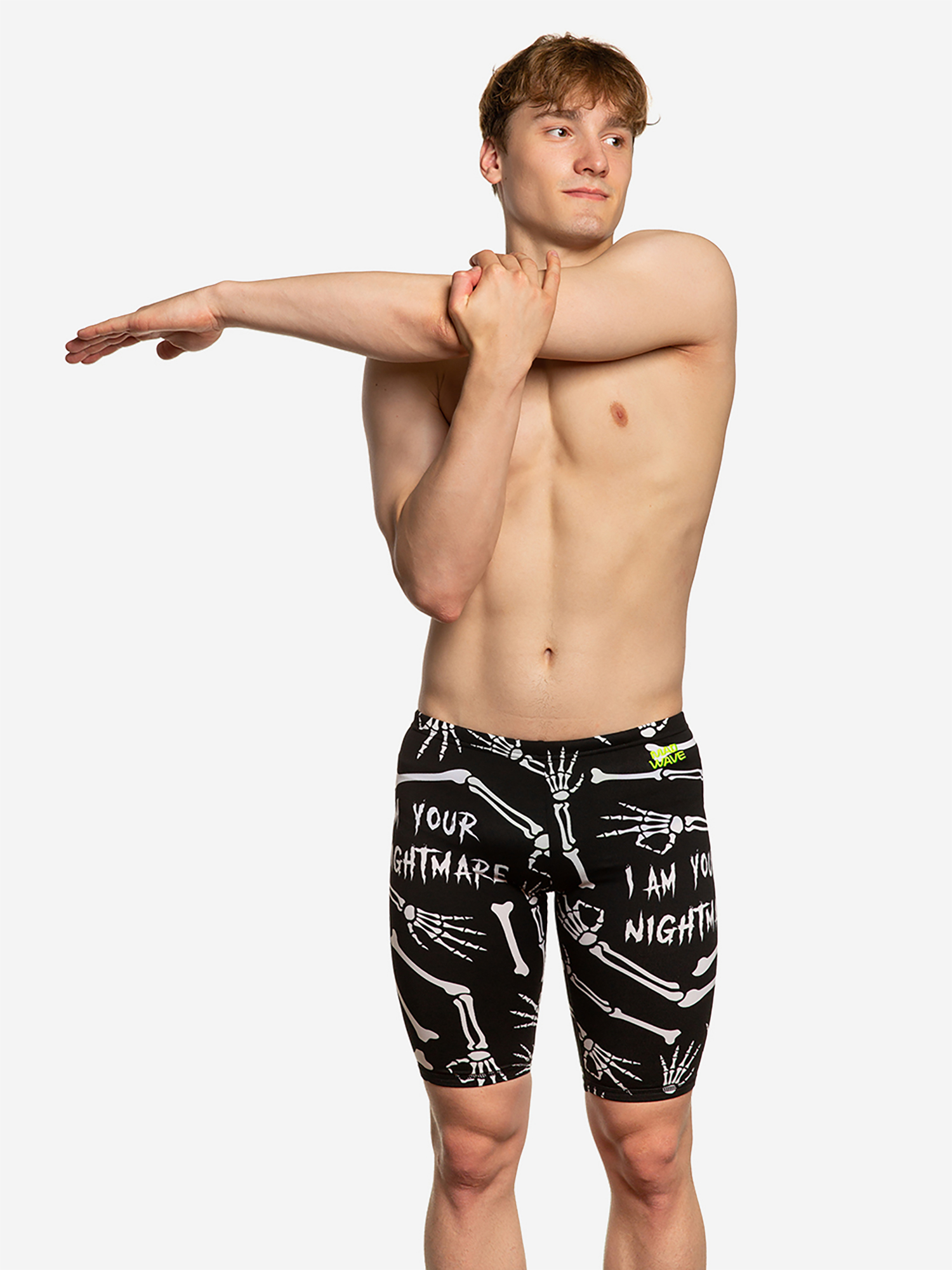 Изображение товара Мужские джаммеры для плавания Mad Wave Drive PBT B1 ан Хлор стойкие