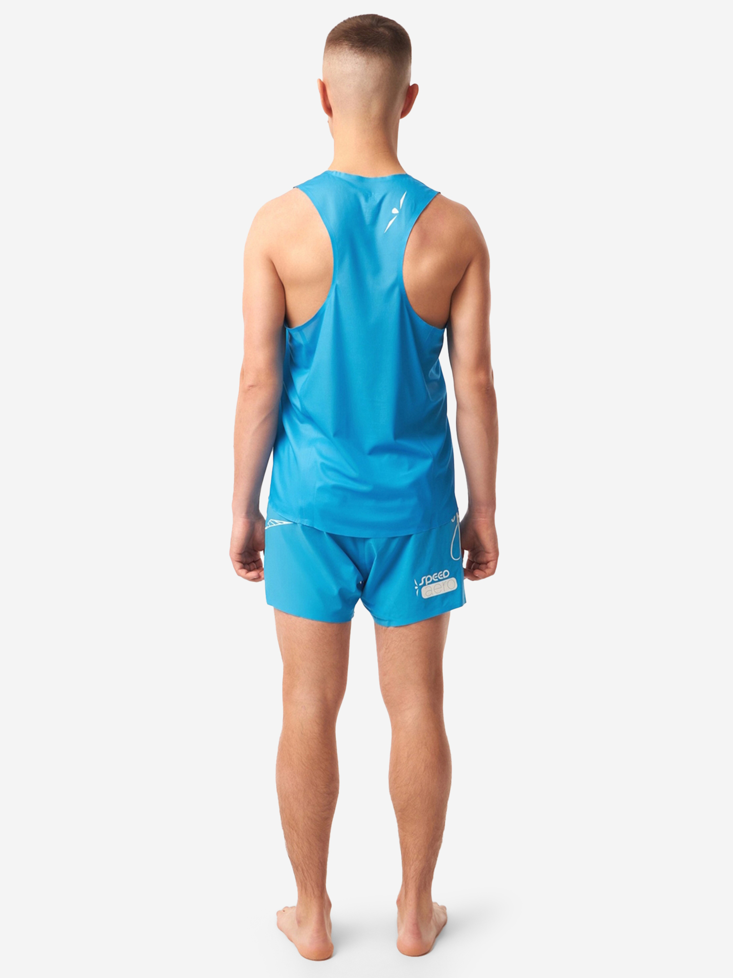 ШОРТЫ С ПОЯСОМ МУЖСКИЕ ELEVATE SHORT 5 | BLUE, Синий 419072551HZHQU1C-BLUE, размер 46 - фото 10