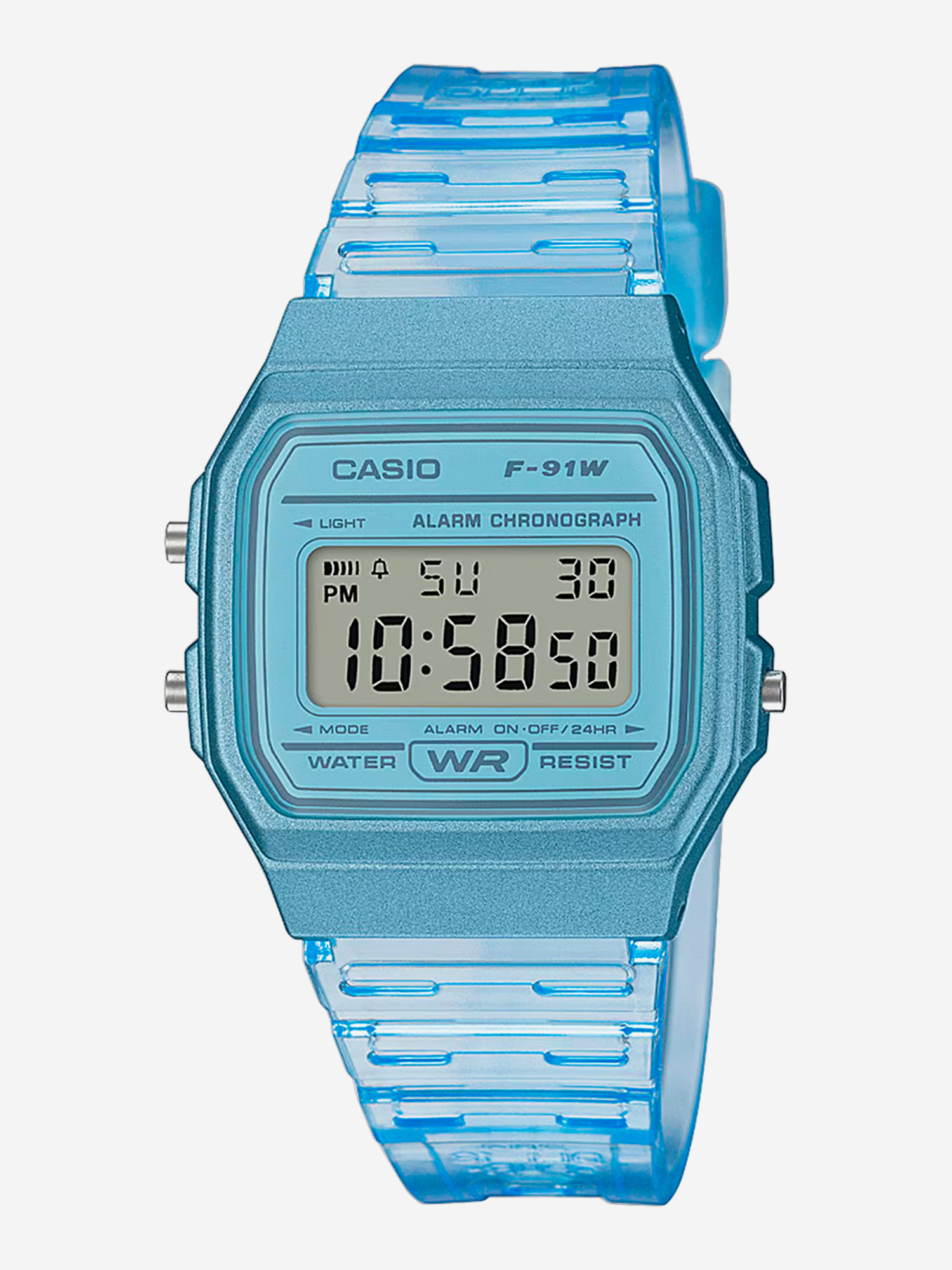Изображение товара Наручные часы Casio Collection F-91WS-2E, Голубой