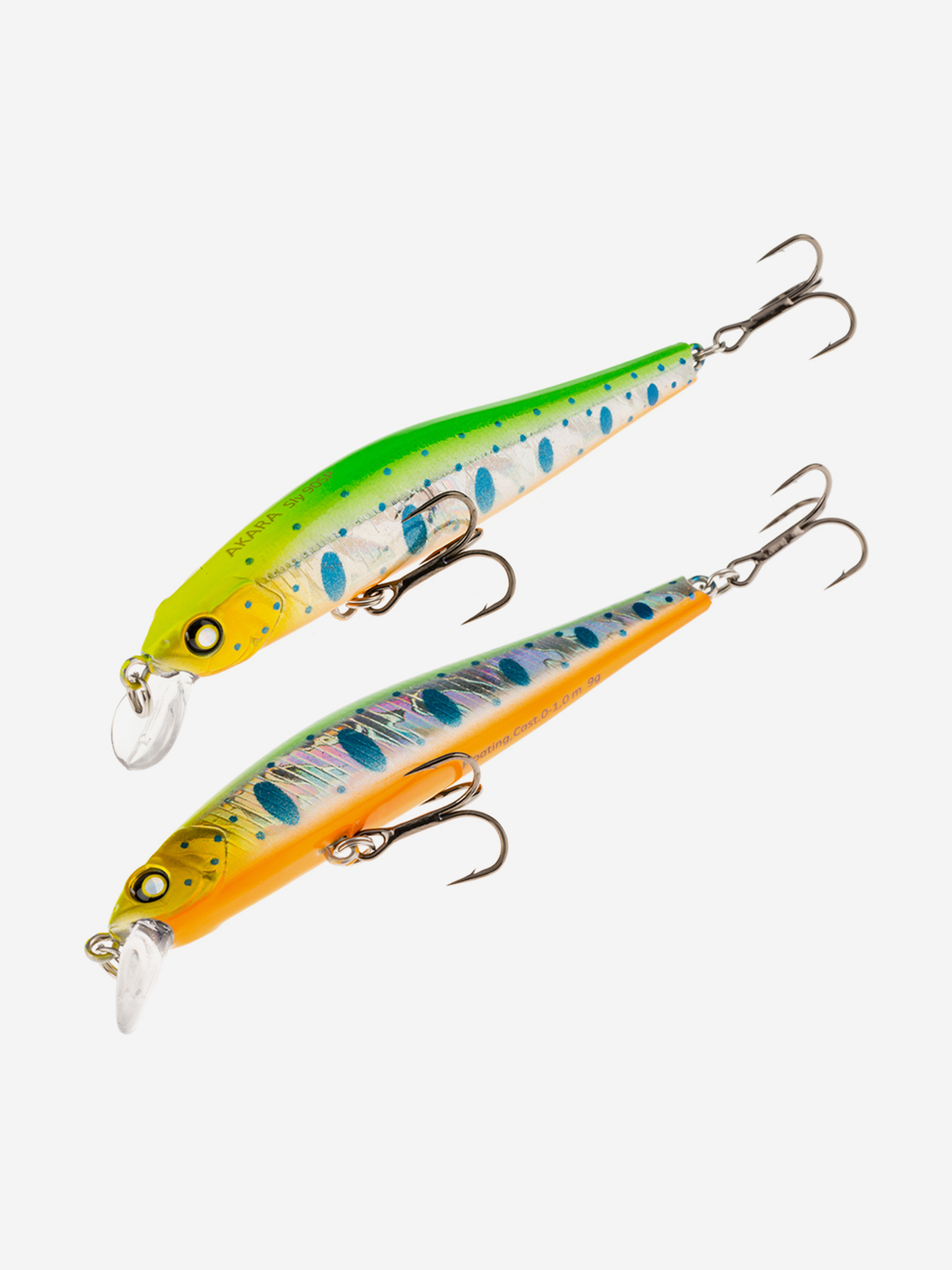 

Воблер Akara Sly 90SP 9 гр. (1/3 oz 3,5 in) A204, Мультицвет
