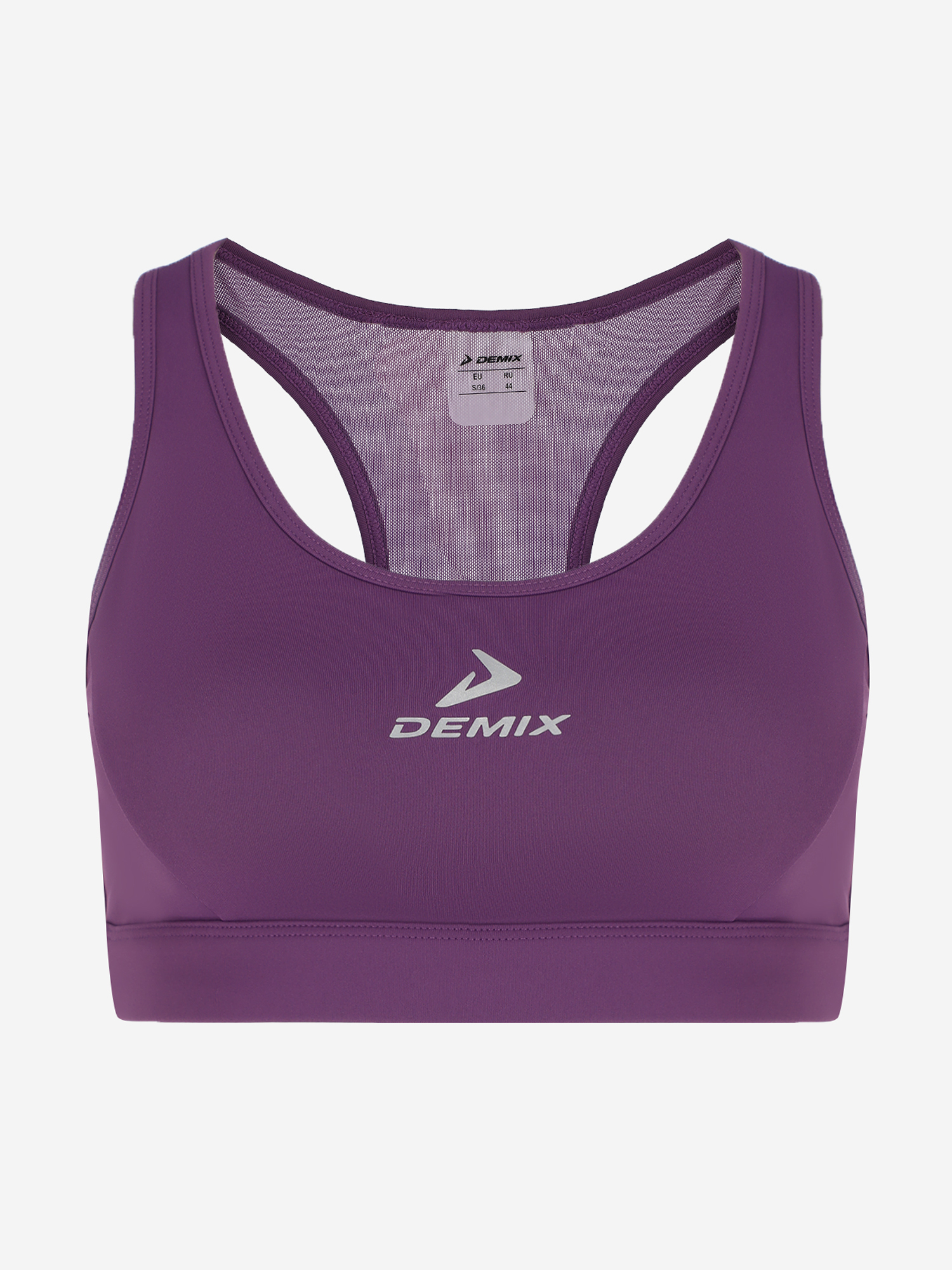 Спортивный топ бра Demix ActiveMove Urban Mesh Back, Фиолетовый 122307DMX-P3, размер RUS 44 | EUR S/36 - фото 7