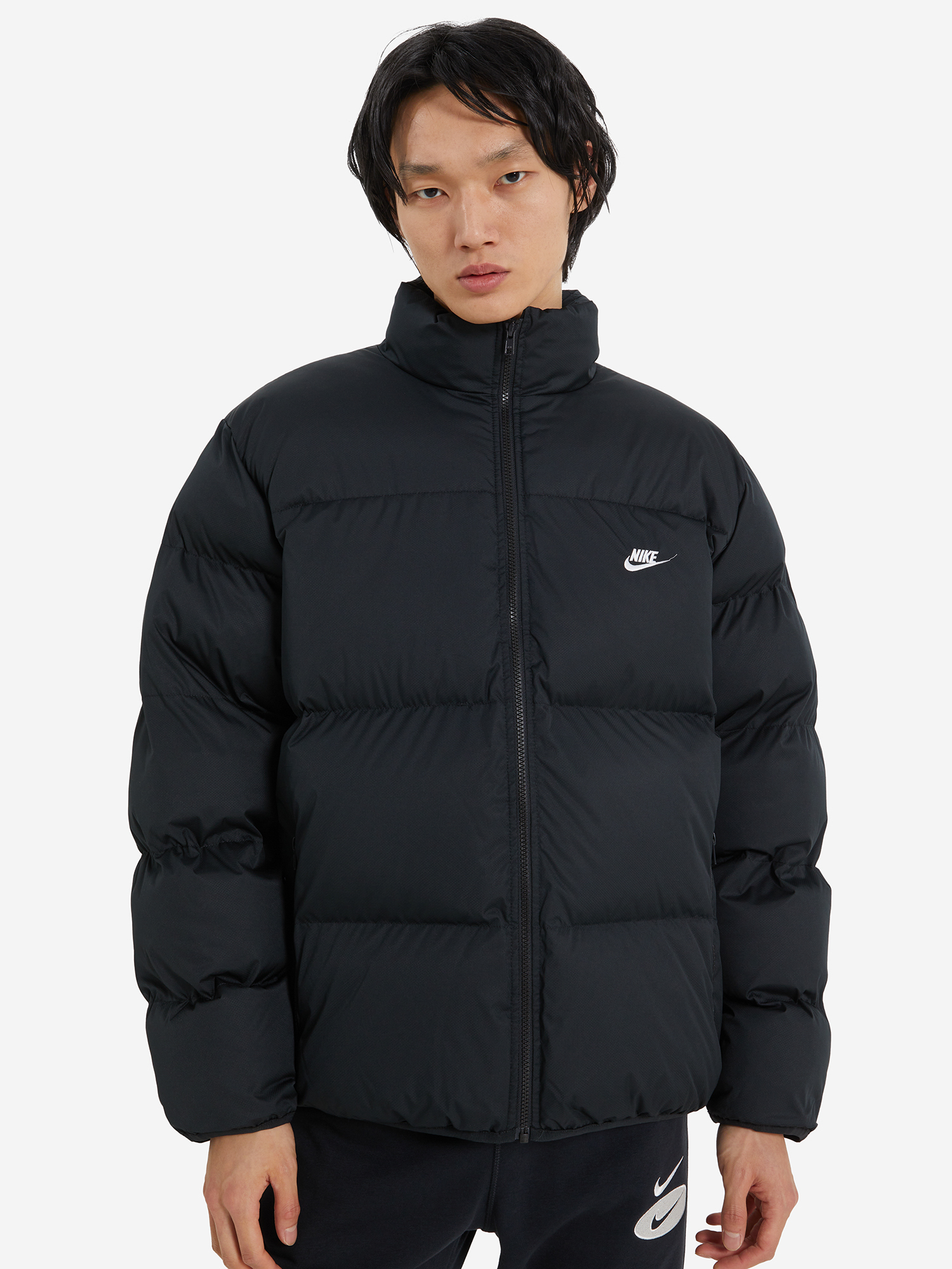 Куртка утепленная мужская Nike M NK CLUB PUFFER JKT, Черный FB7368N06-010, размер RUS 50-52 - фото 2