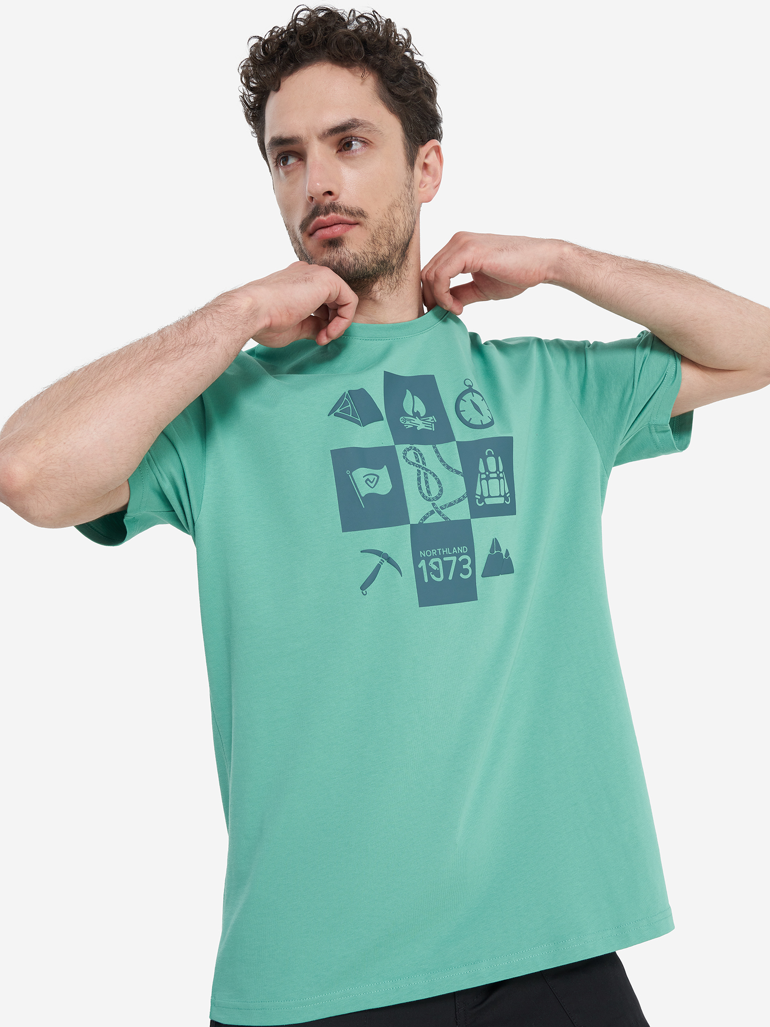 

Футболка мужская Northland, Голубой