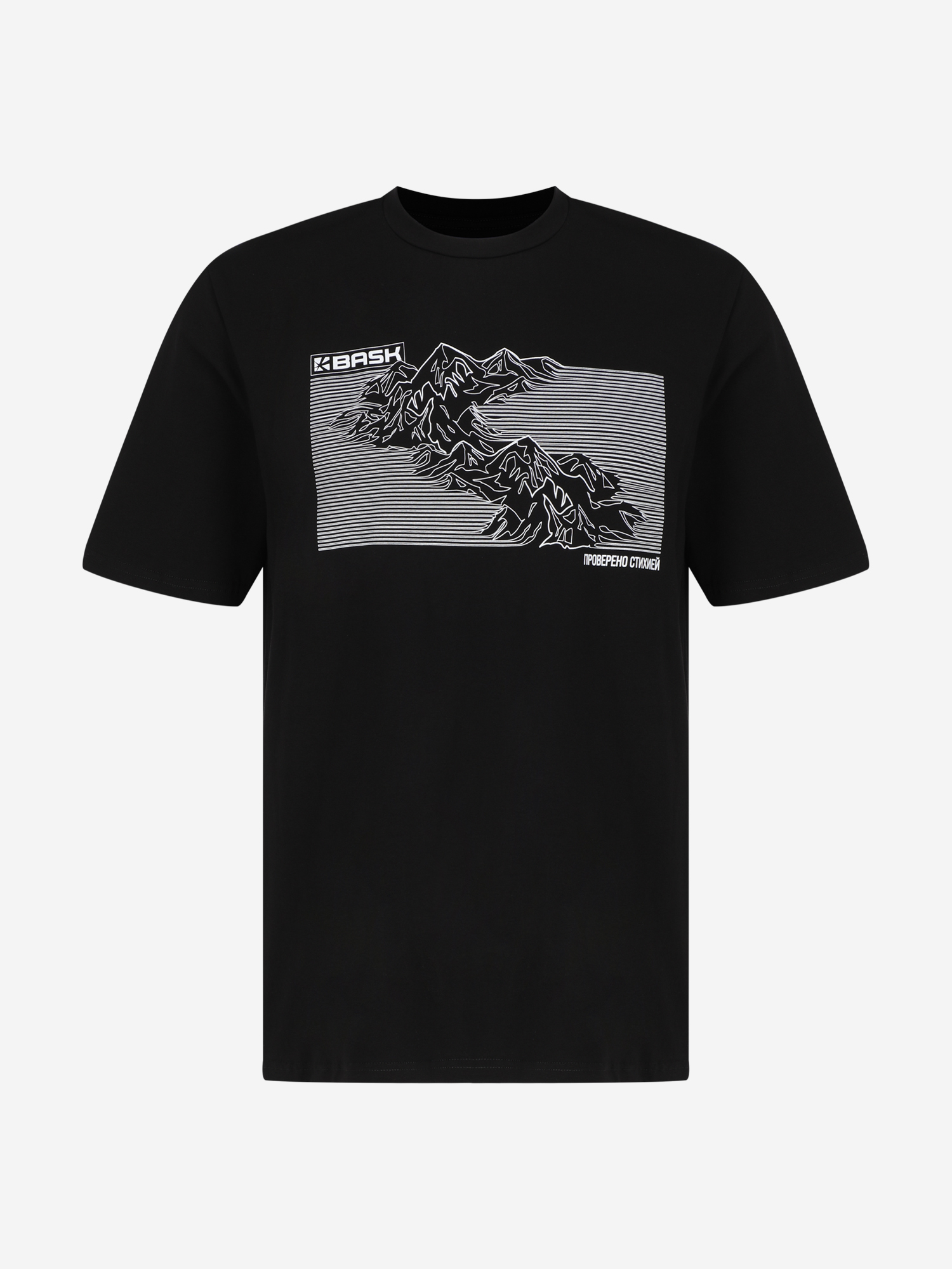 Футболка мужская Bask Topography Mt V2 Черный 2399₽