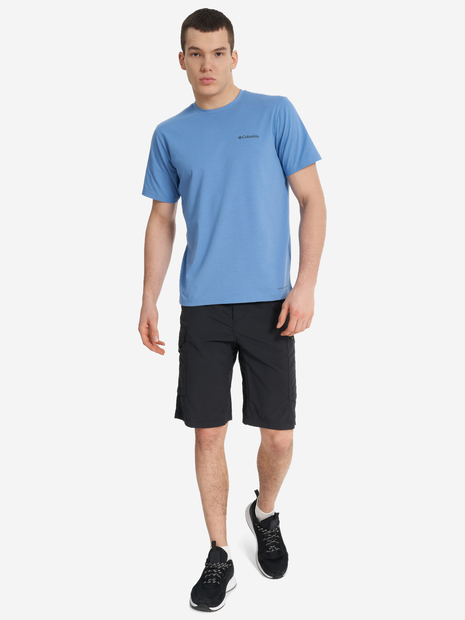 Футболка мужская Columbia Men'S Sun Trek Short Sleeve Tee, Синий 1931161CLB-479, размер RUS 48-50 | EUR M - фото 3