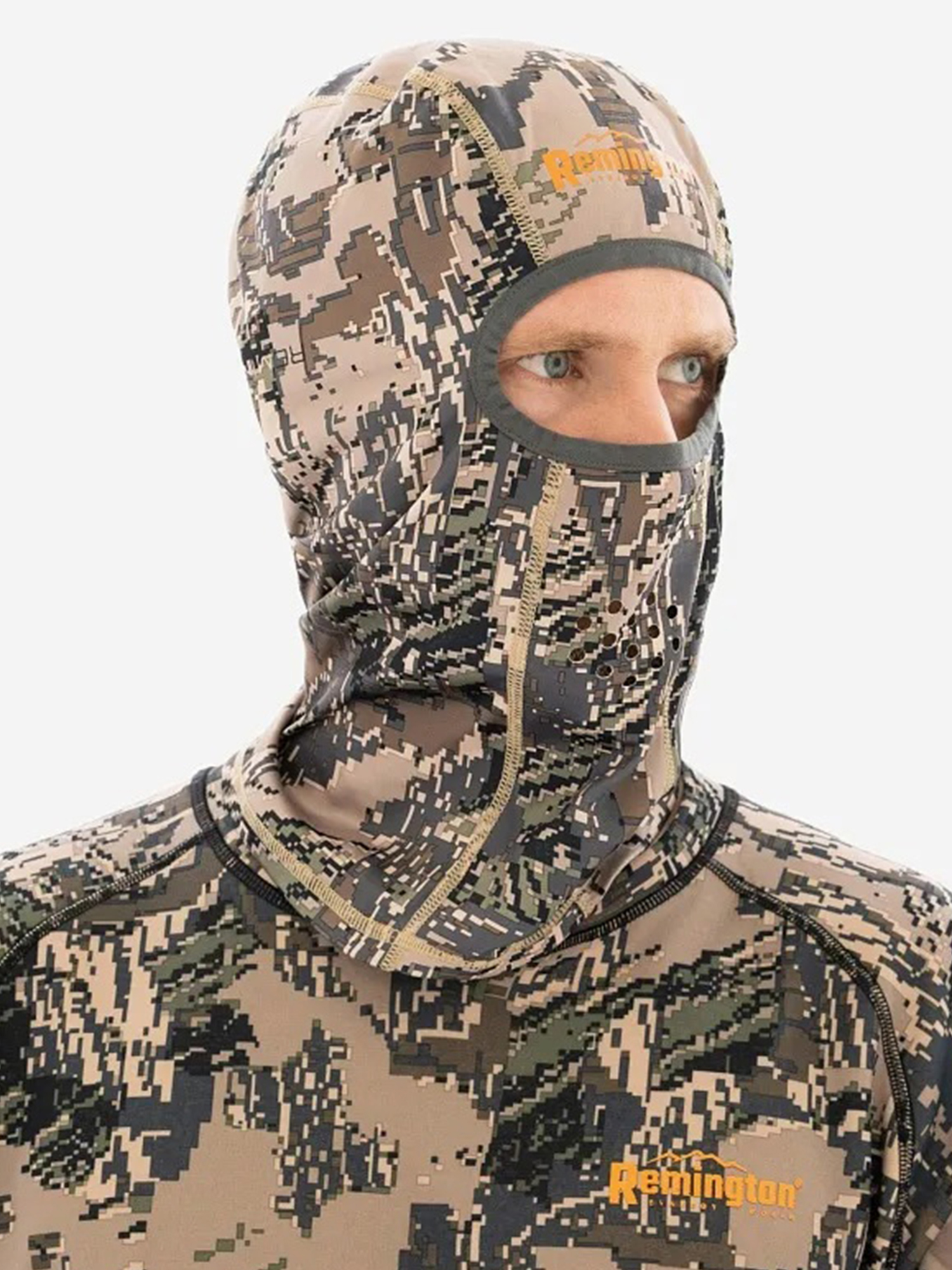 Изображение товара Балаклава Remington Gunpowder Figure серый для охоты рыбалки и активного отдыха