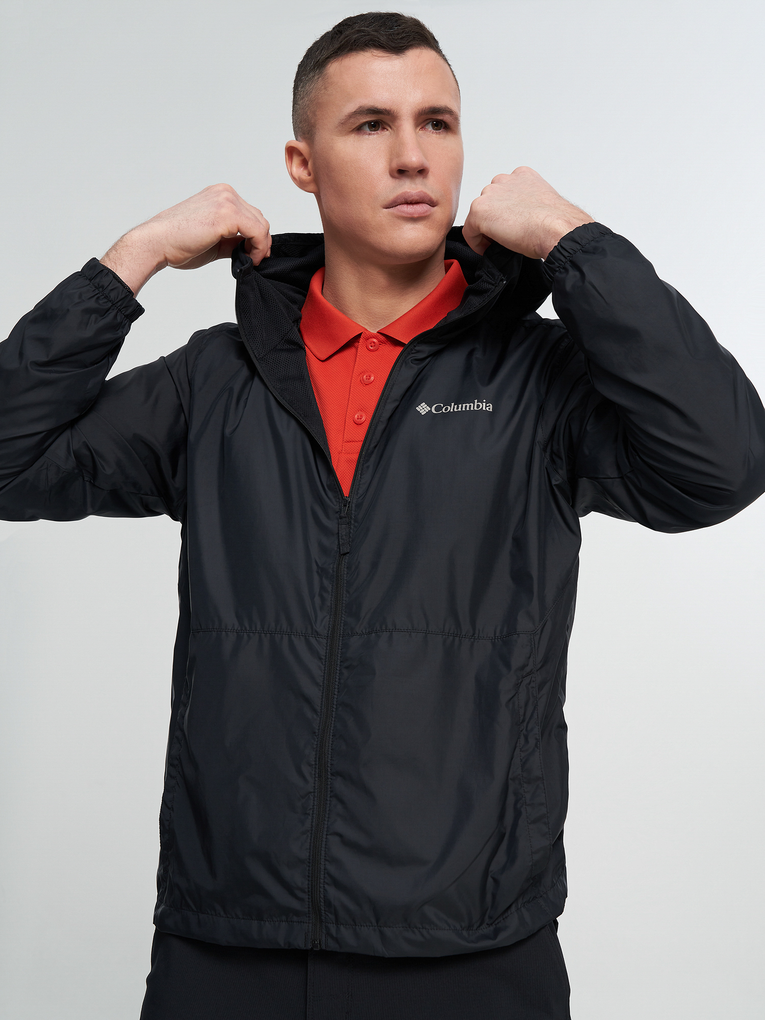 

Ветровка мужская Columbia Discovery Loop Lined Windbreaker, Черный