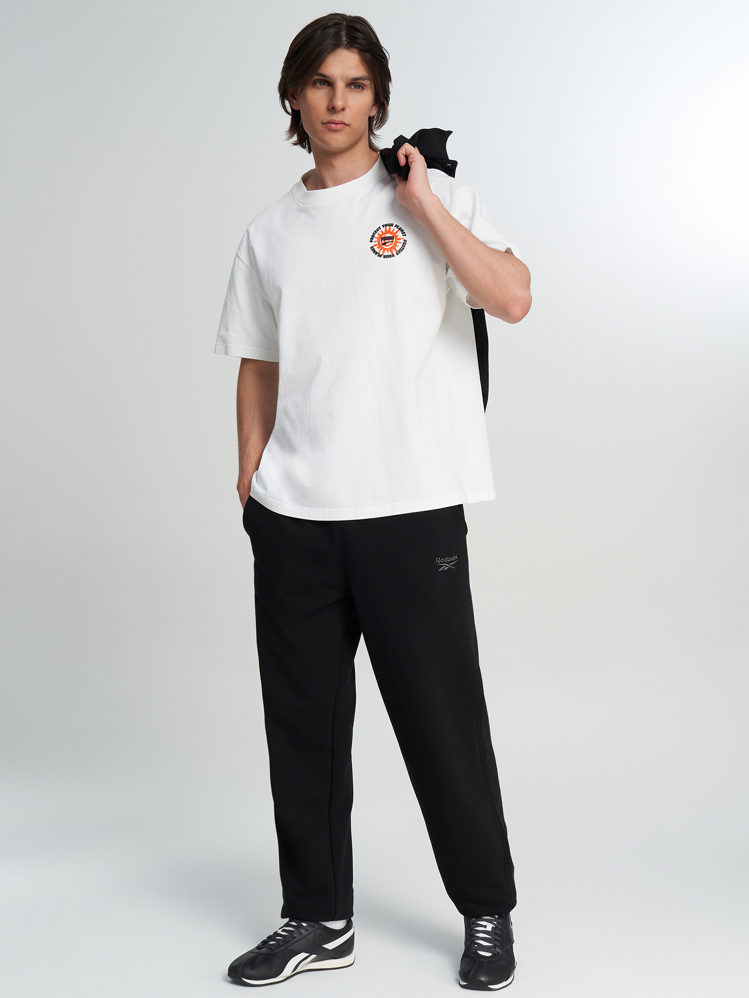 Брюки мужские Reebok, Черный 5