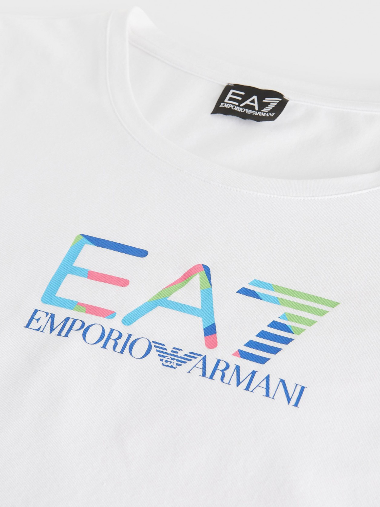 Футболка женская EA7 T-Shirt, Белый 3KTT29TJAPZLBHFE26-16993, размер 48 - фото 3