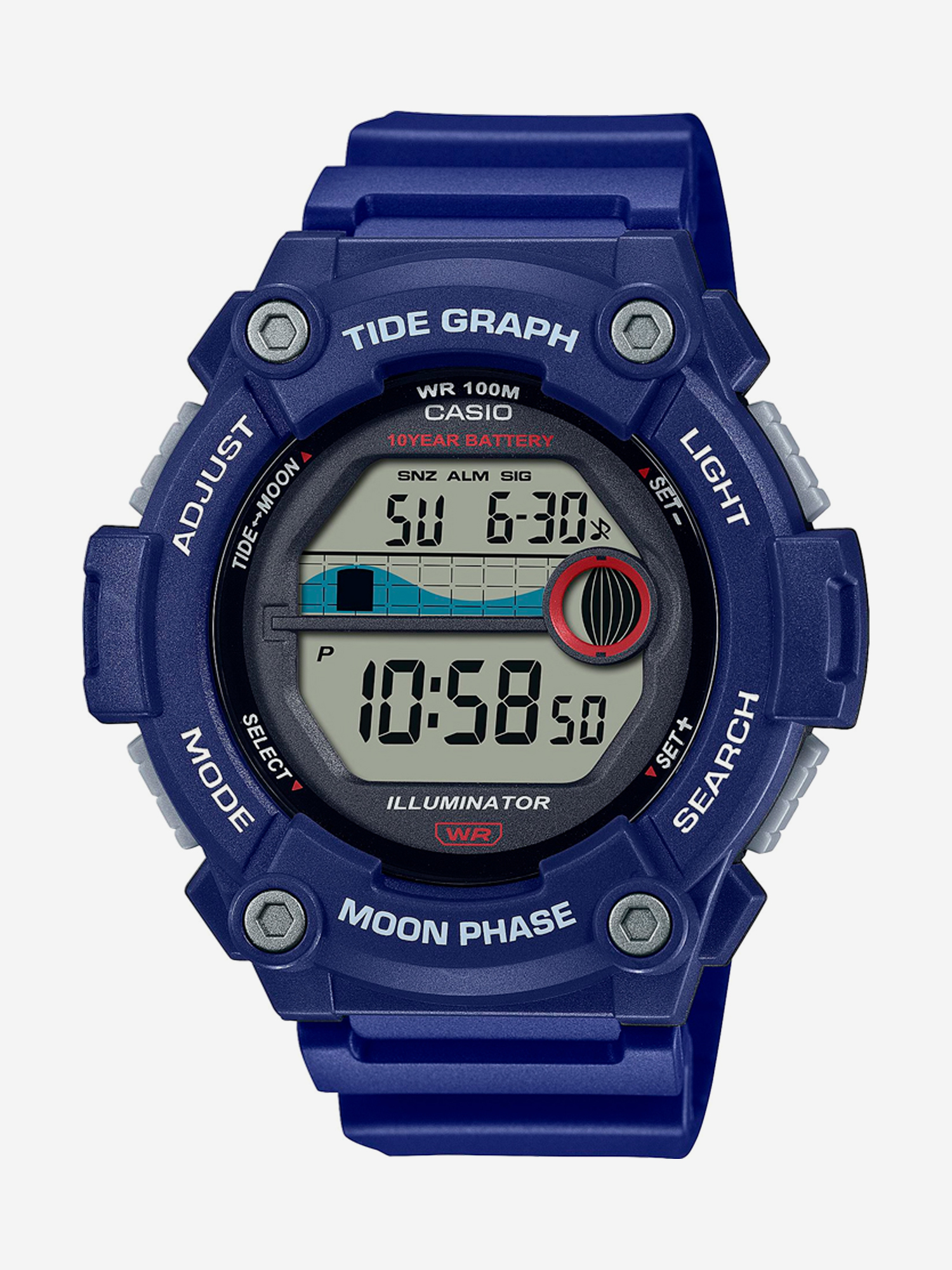 

Наручные часы Casio Collection WS-1300H-2A, Синий