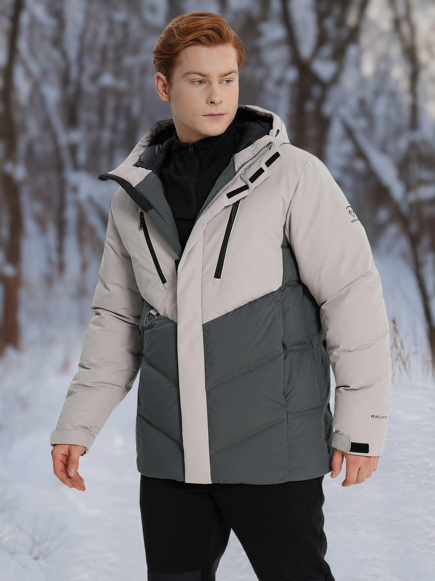 

Пуховик мужской Northland, Серый