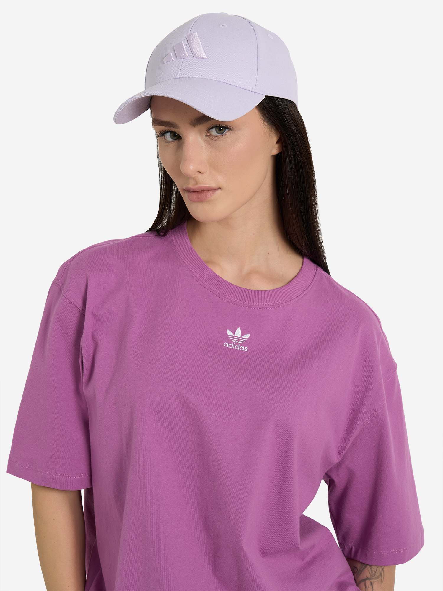 фото Бейсболка adidas, фиолетовый