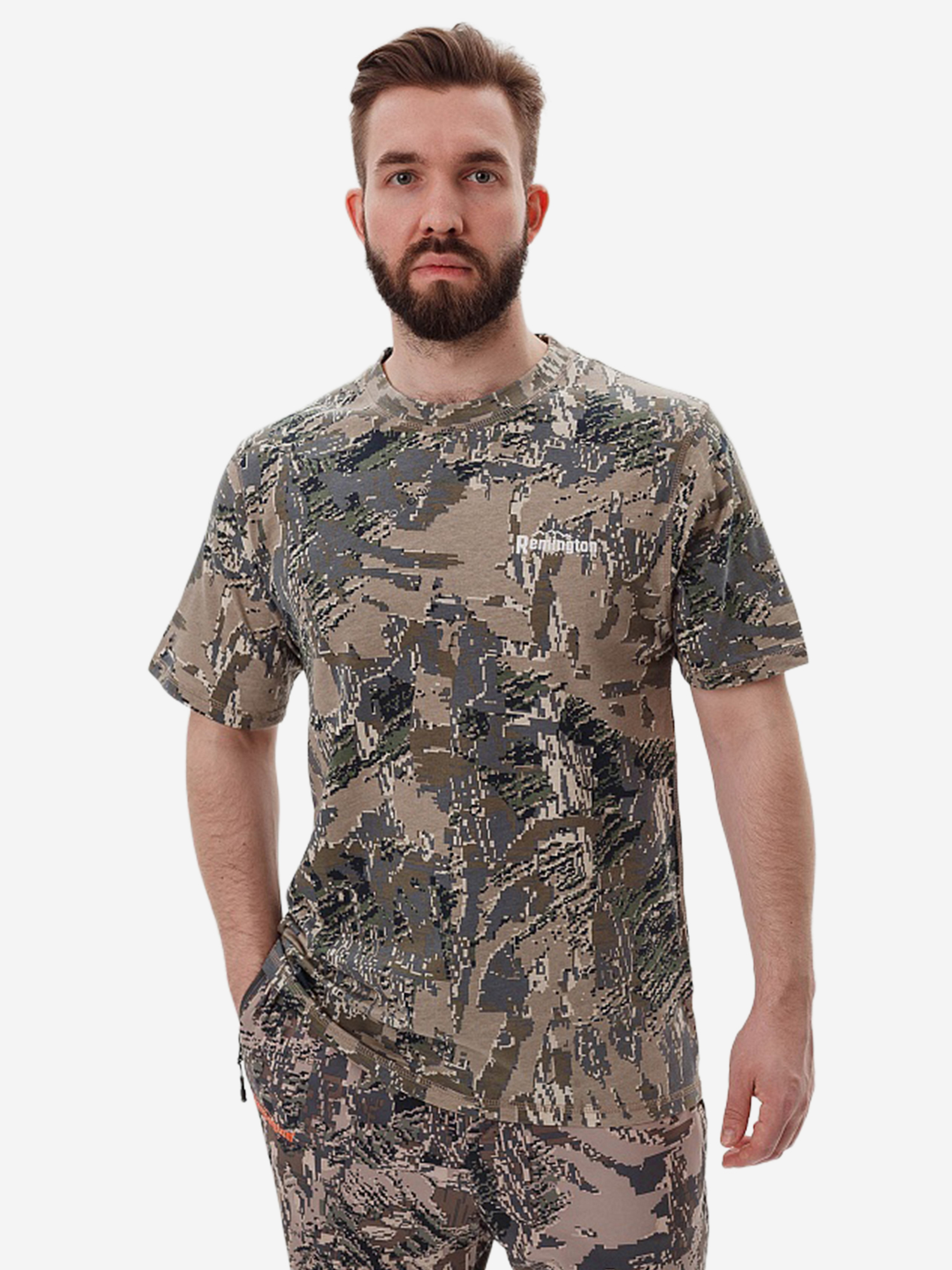 Футболка Remington Камуфляжная, хаки, арт. RM1307R37-993