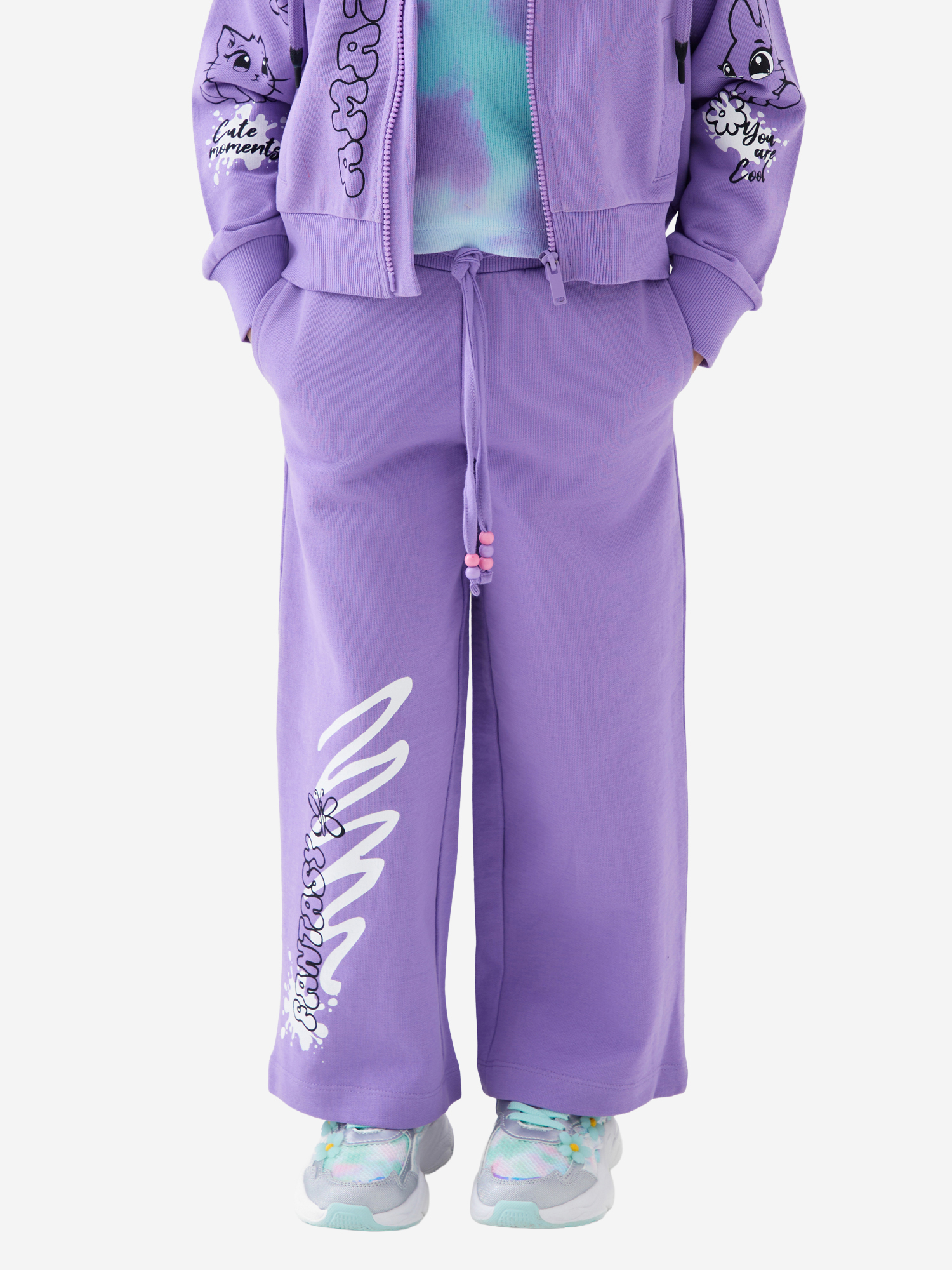 Изображение товара Брюки PlayToday 12622075PLTDP3B-. Демисезонные трикотажные