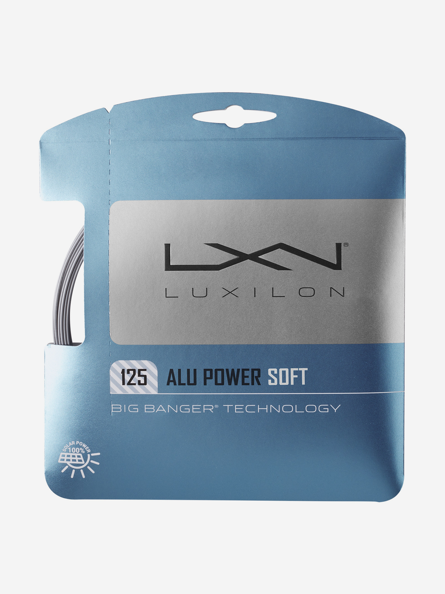 

Струна для большого тенниса Wilson Alu Power Soft 125 Set SI, Серый