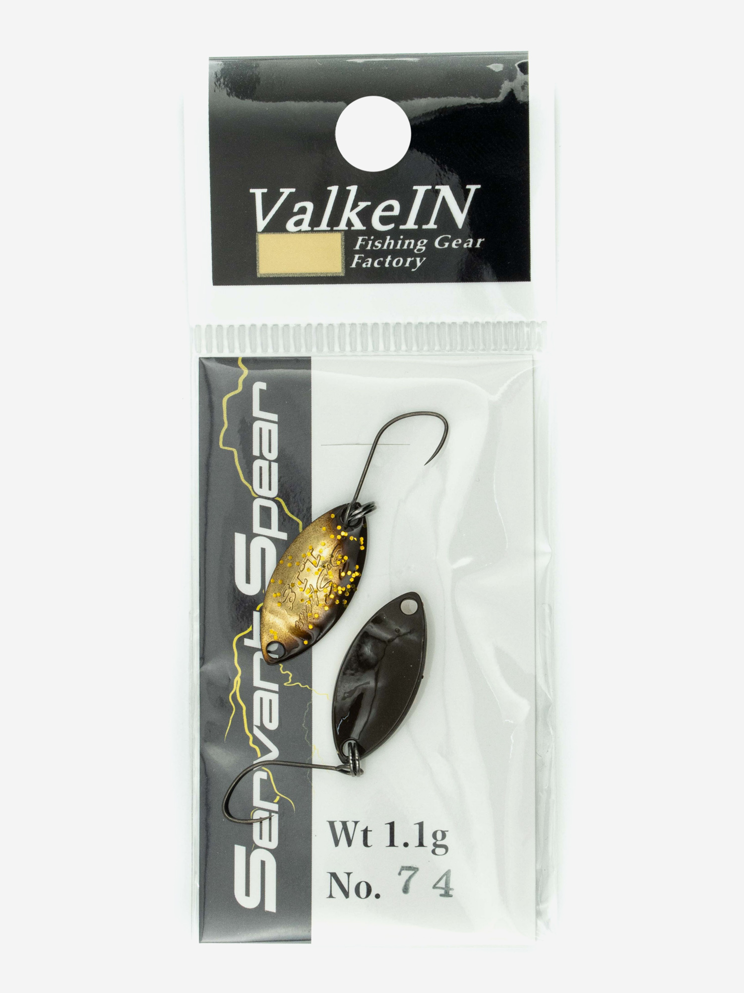

Блесна VALKEIN SERVANT SPEAR 1.1гр цвет 74, Мультицвет