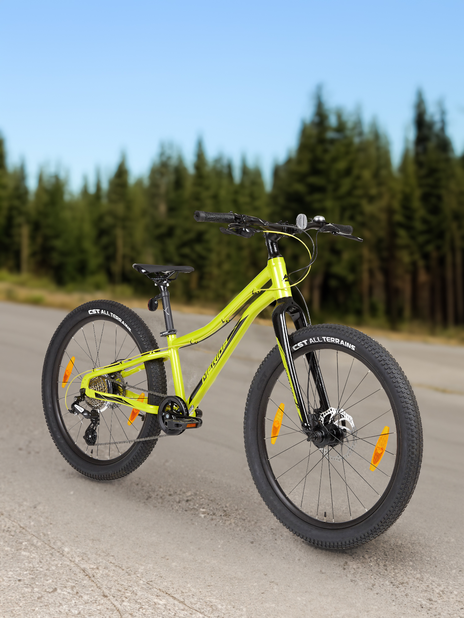 

Велосипед подростковый Merida Matts J.24+ 24", Желтый