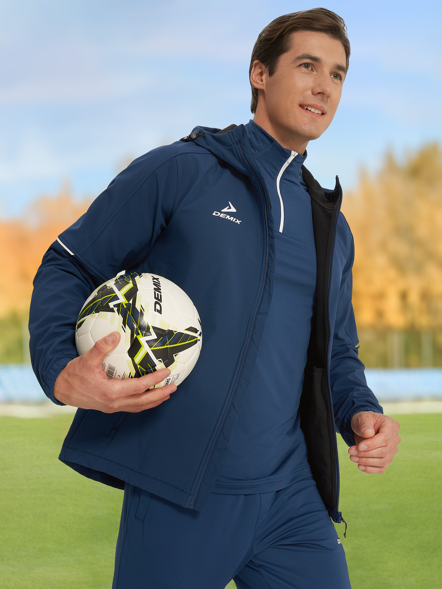 Легкая куртка мужская Demix, синий, арт. 129689dmx-z3