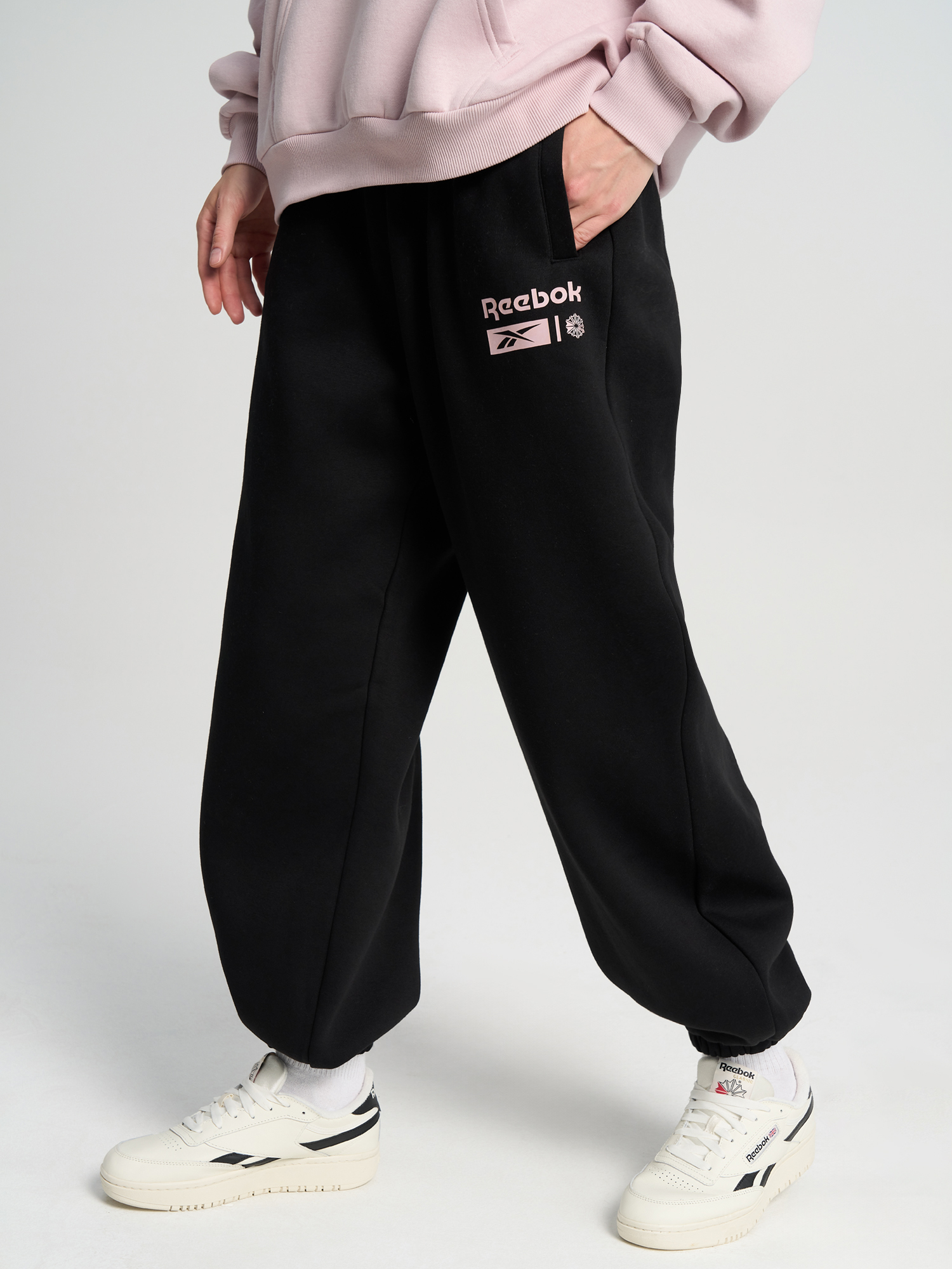 Брюки женские Reebok Relaxed, Черный
