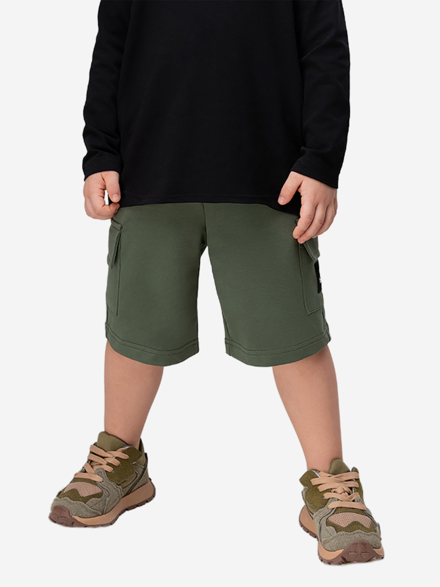 Изображение товара Шорты спортивные для мальчиков bodo, Хаки