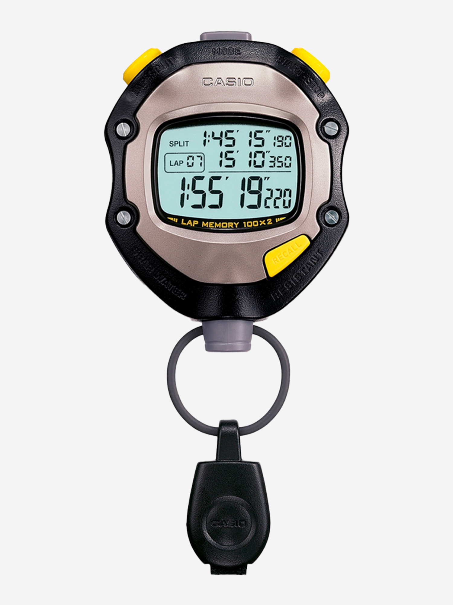 

Секундомер CASIO HS-70W-1E, Золотой
