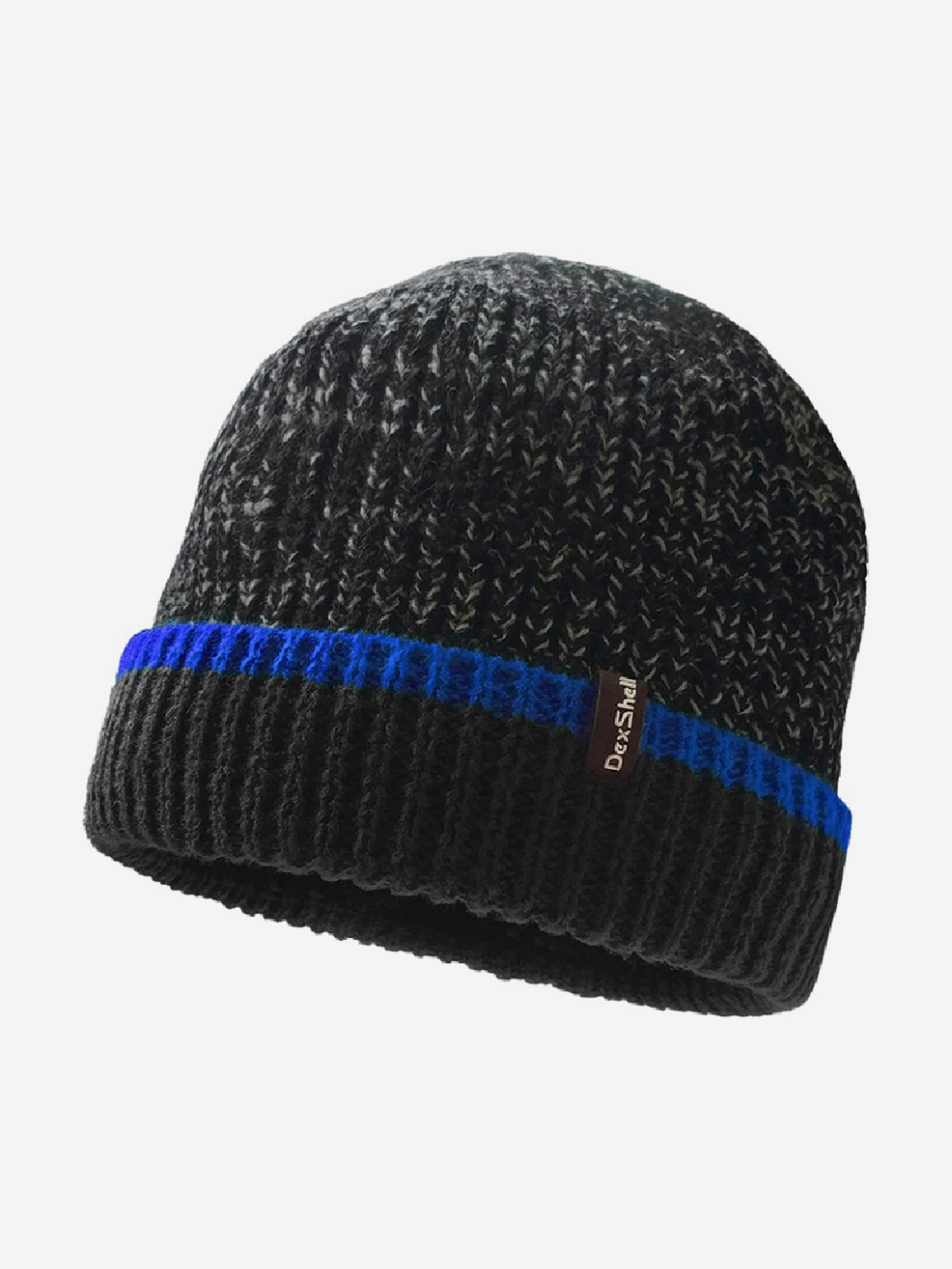 

Водонепроницаемая мужская шапка Dexshell Cuffed Beanie мембранная для рыбалки и охоты, Черный