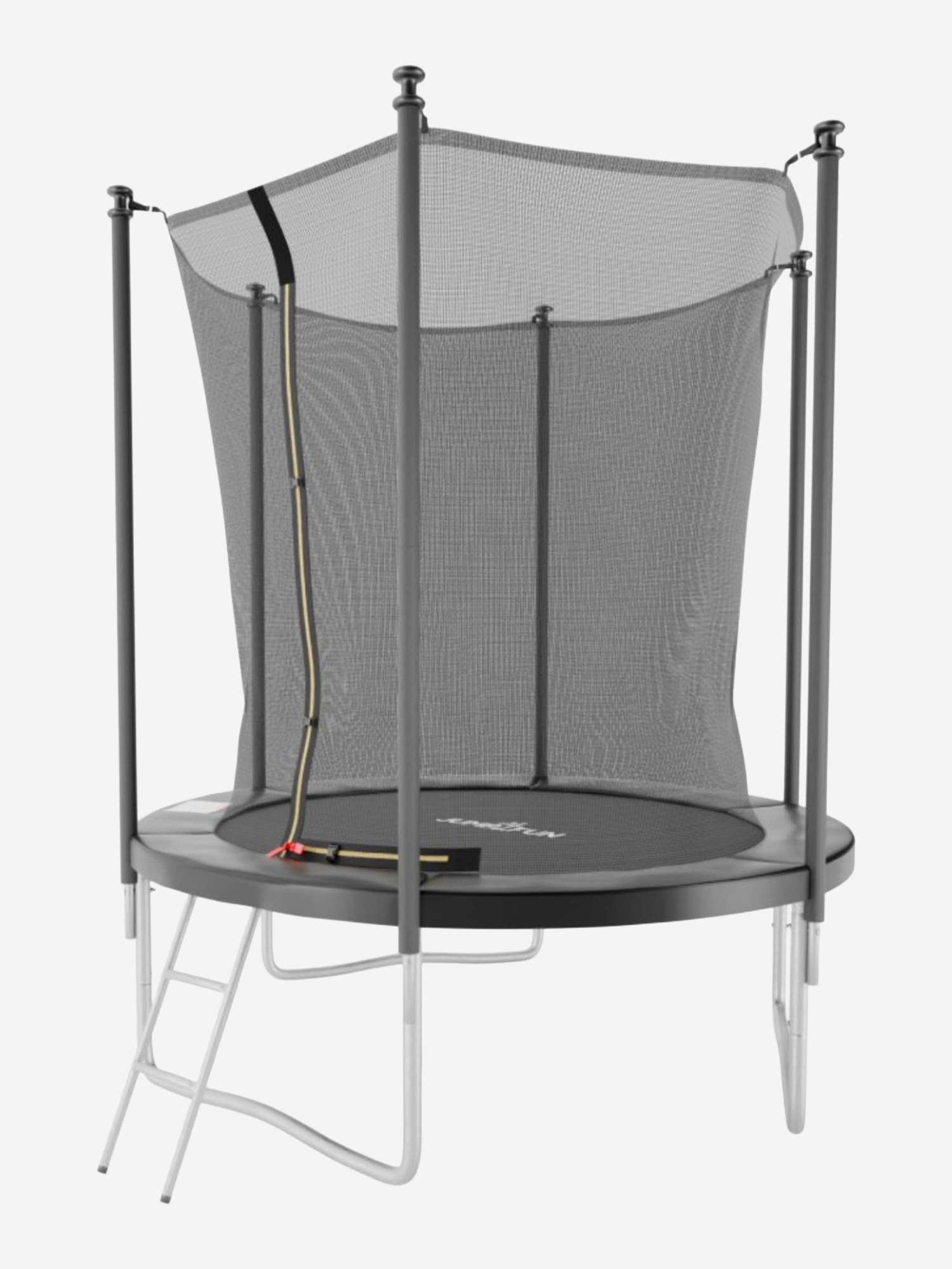 Изображение товара Батут с защитной сеткой DFC JUMP4FUN 6 ft черный с лестницей