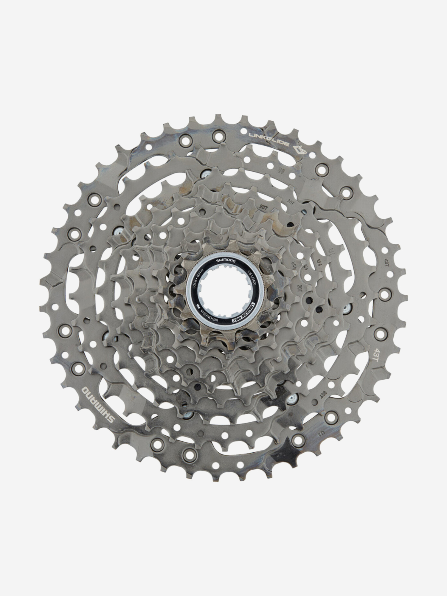 Изображение товара Кассета велосипедная Shimano Cues LG400-10 11-43T, 10 скоростей