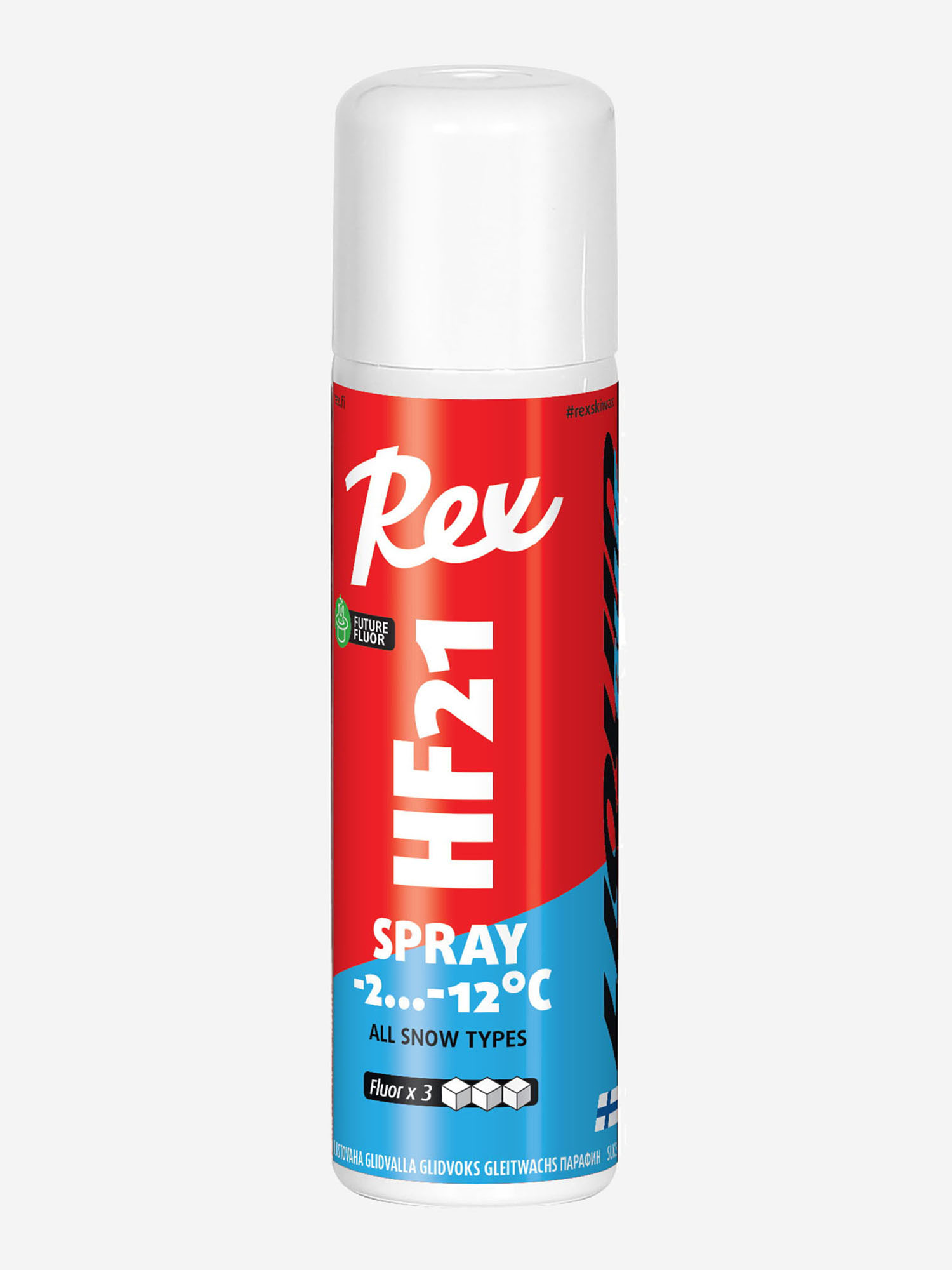 

Жидкий парафин REX HF21 Blue Spray, -2С…-12C, 150 мл, Синий