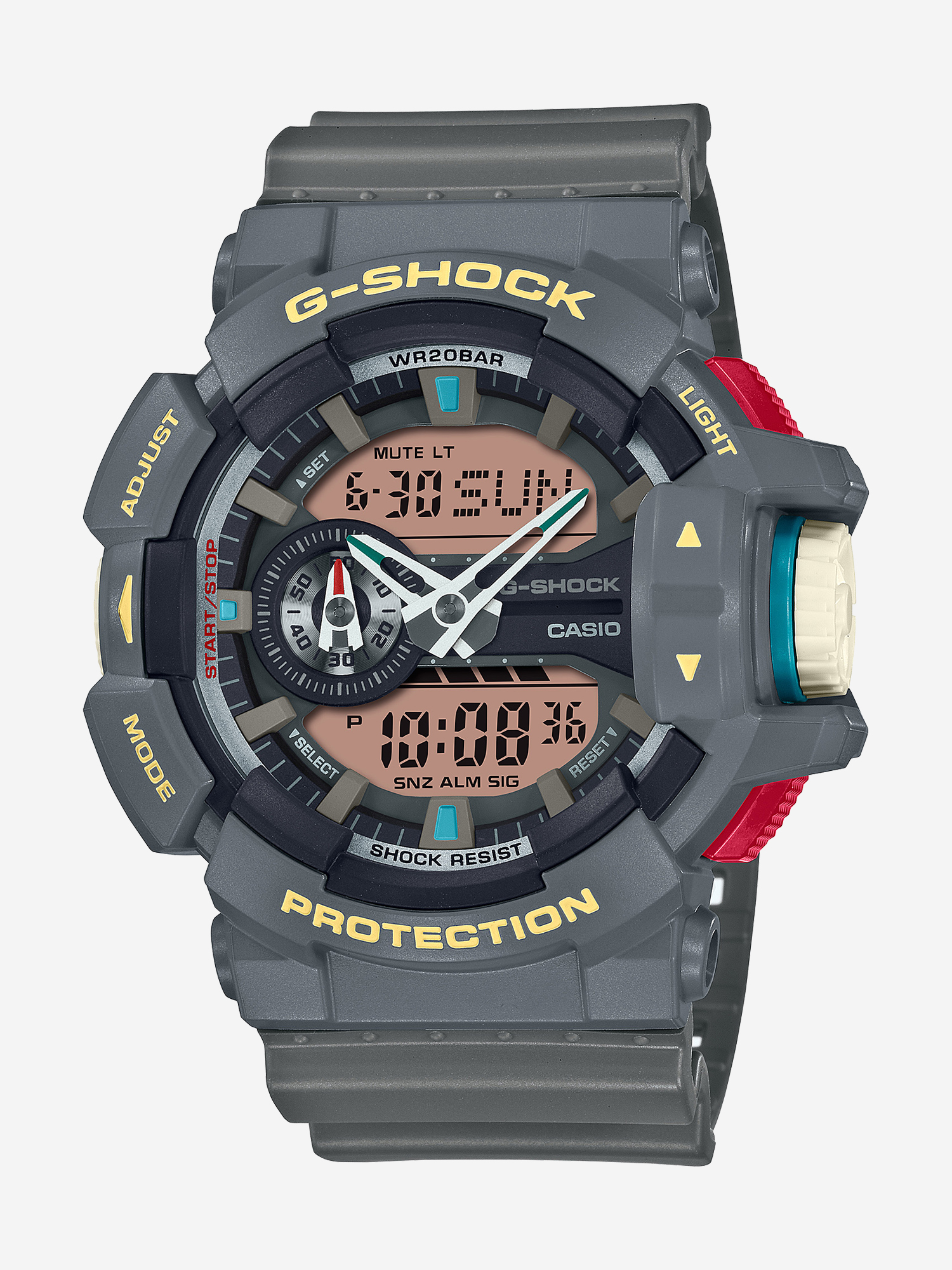 

Наручные часы Casio G-Shock GA-400PC-8A, Серый