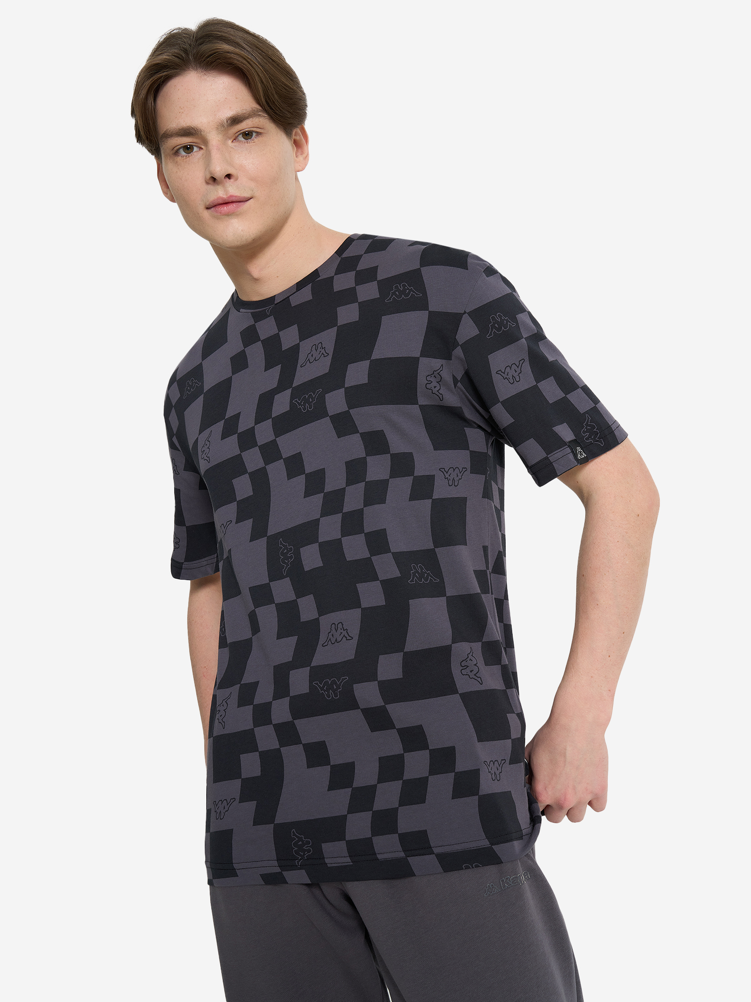 фото Футболка мужская kappa, черный