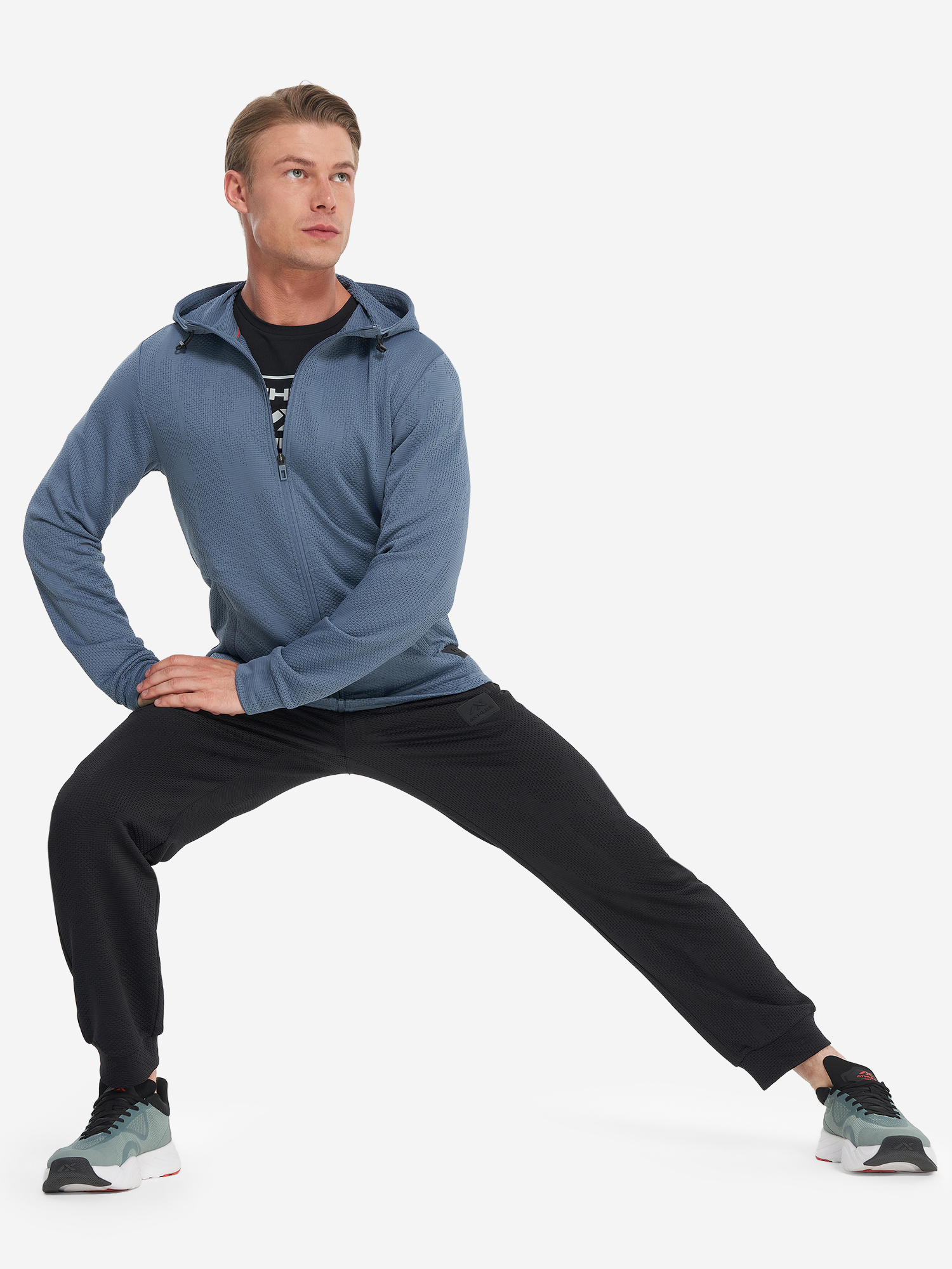фото Толстовка мужская athlex, серый