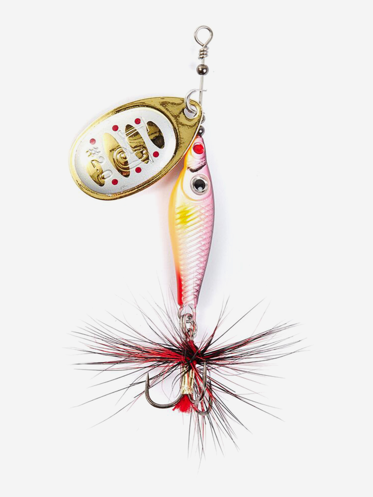 Изображение товара Блесна вращающаяся Lucky John TRIAN BLADE ROUND, вес 12 г, 002