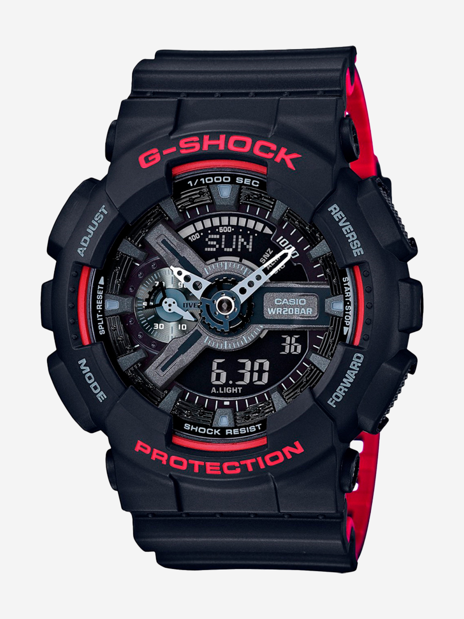 

Спортивные часы CASIO GA-110HR-1A, Черный