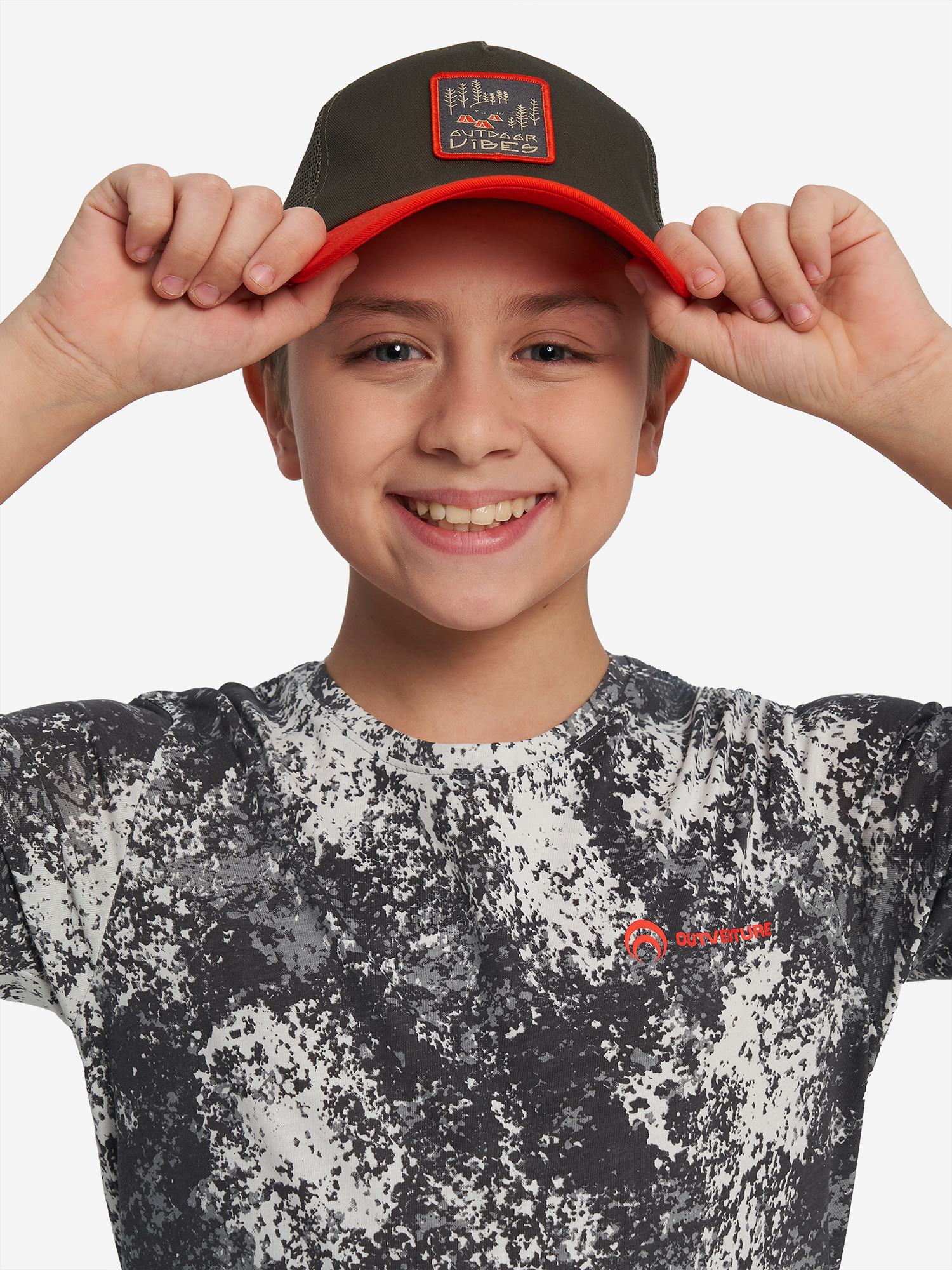 

Бейсболка для мальчиков Outventure, Коричневый