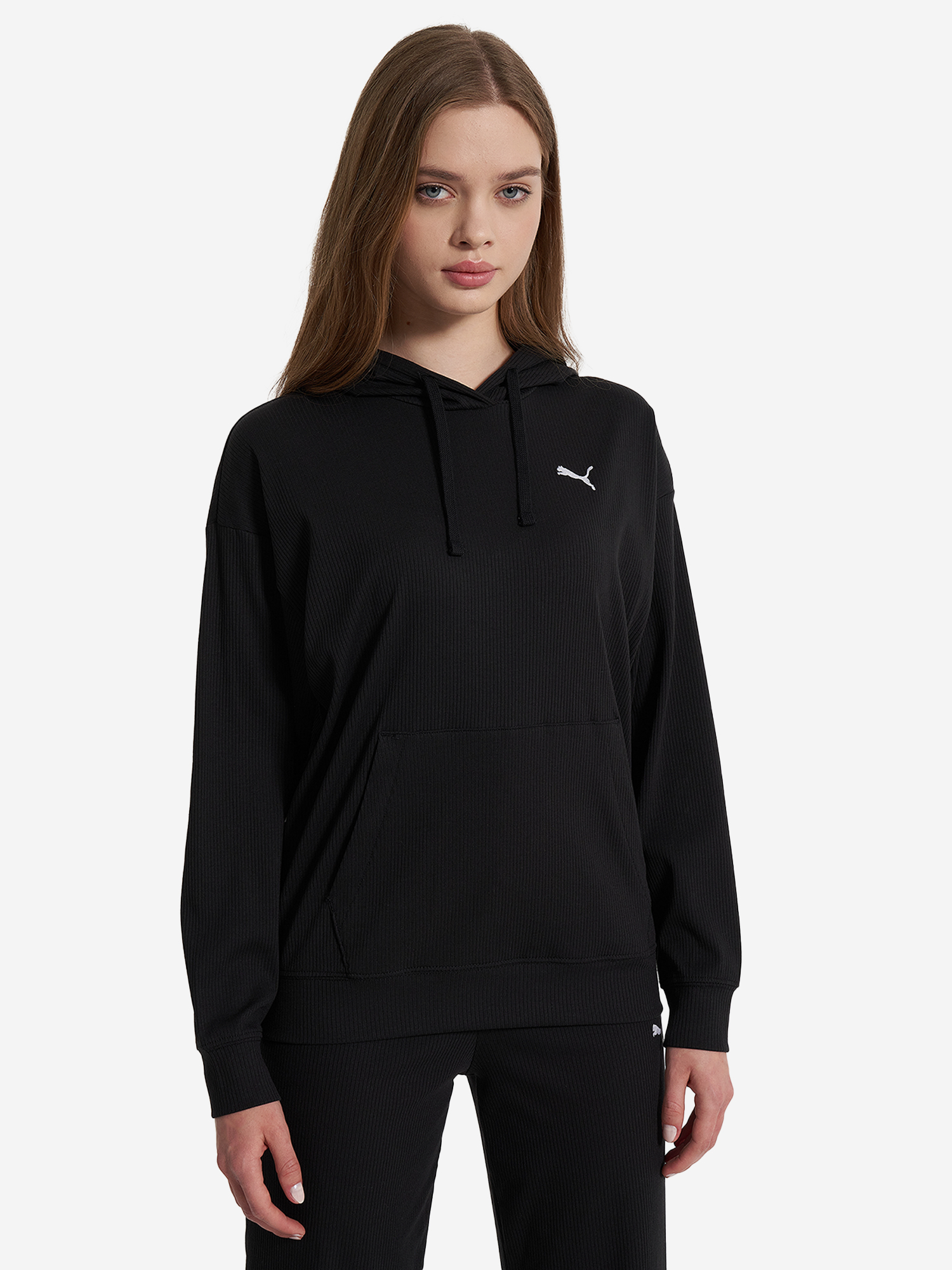 Худи женское PUMA Ess Elevated, Черный 2