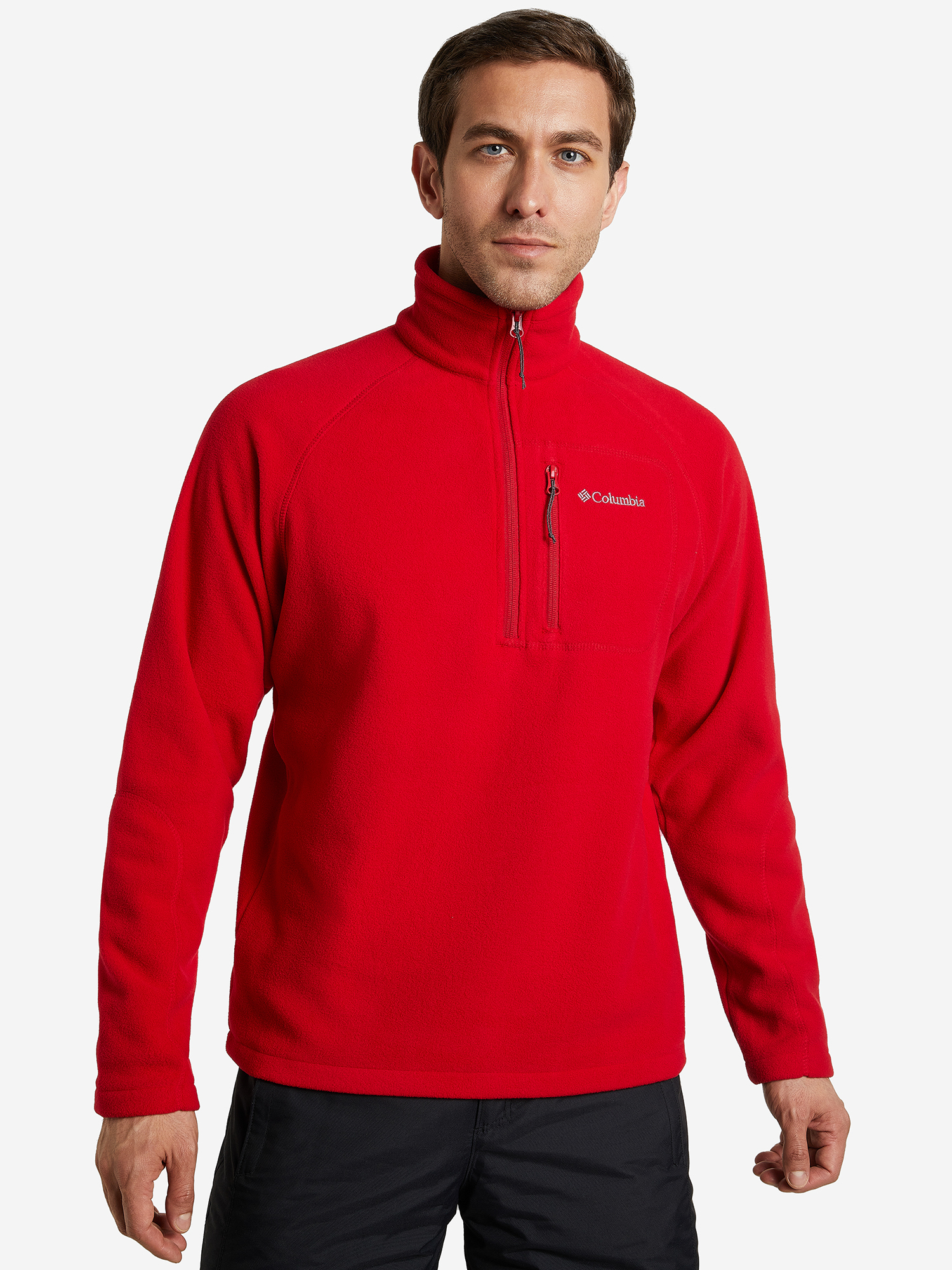 

Джемпер мужской Columbia Fast Trek III Half Zip Fleece, Красный