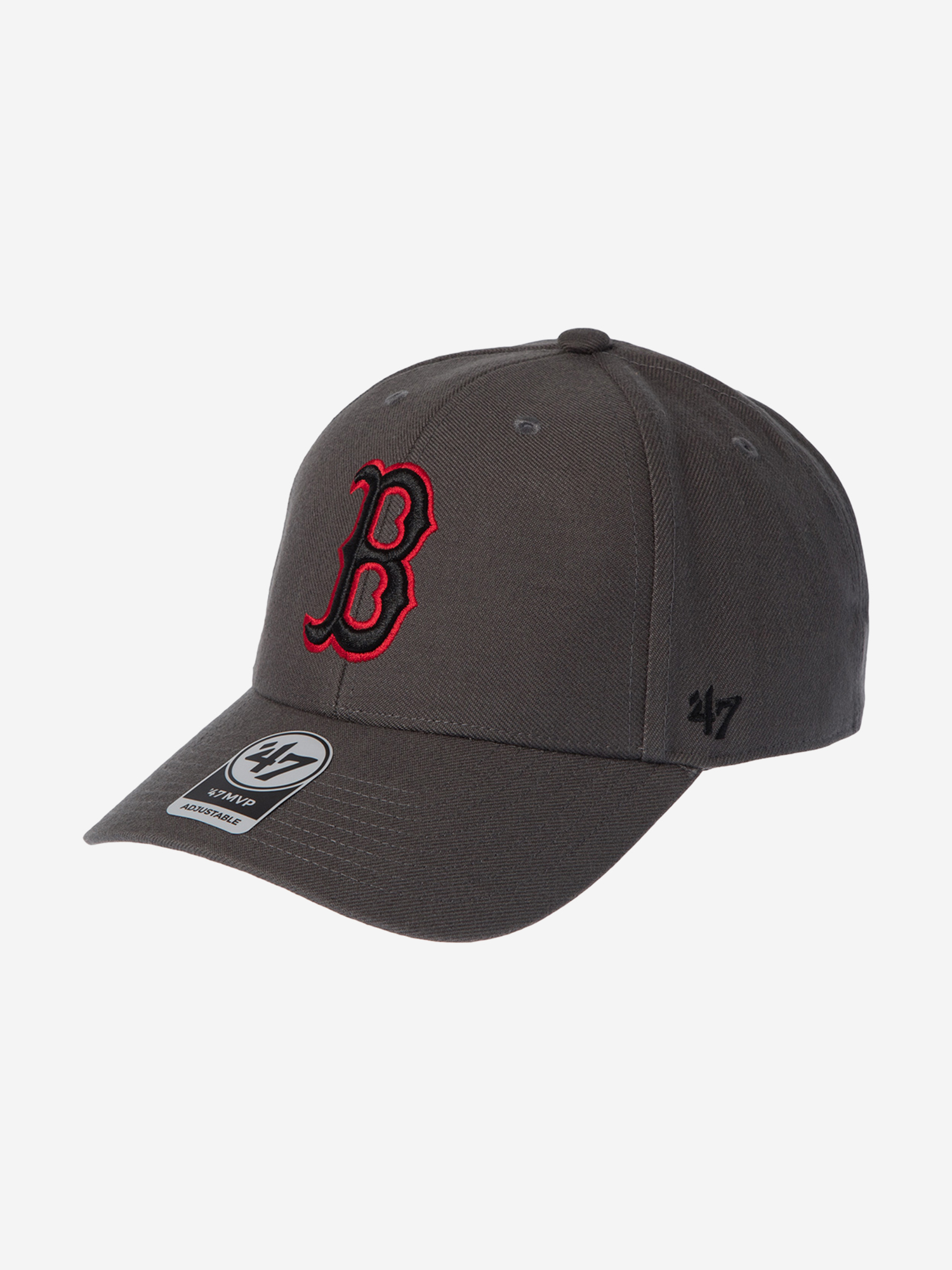 

Бейсболка 47 BRAND B-MVP02WBV-CCB Boston Red Sox MLB (серый), Серый