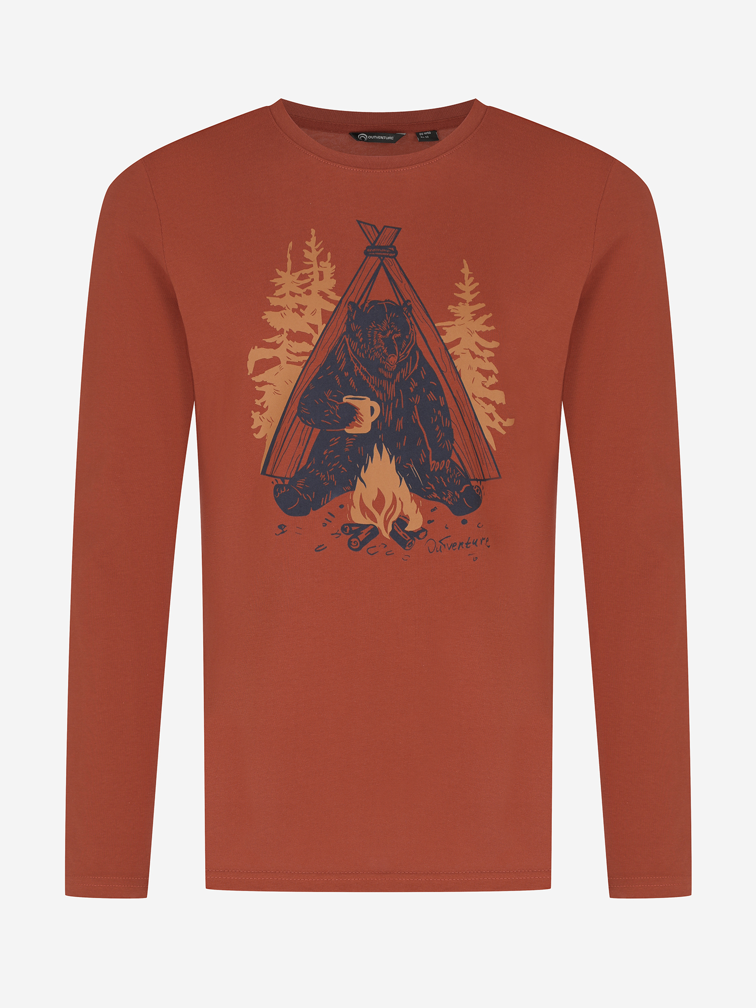 Лонгслив мужской Outventure Коричневый 1599₽