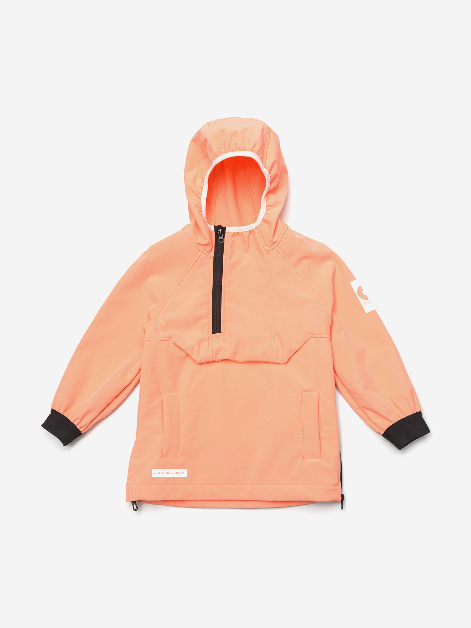 

Ветровка - анорак SoftShell для девочки Artel, Розовый