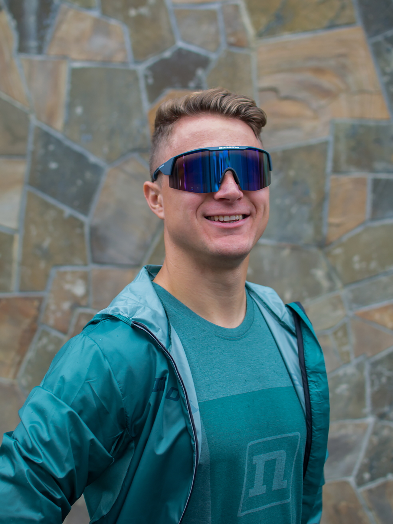 Изображение товара Очки спортивные NoName Seefeld Blue солнцезащитные универсальные для бега и велоспорта