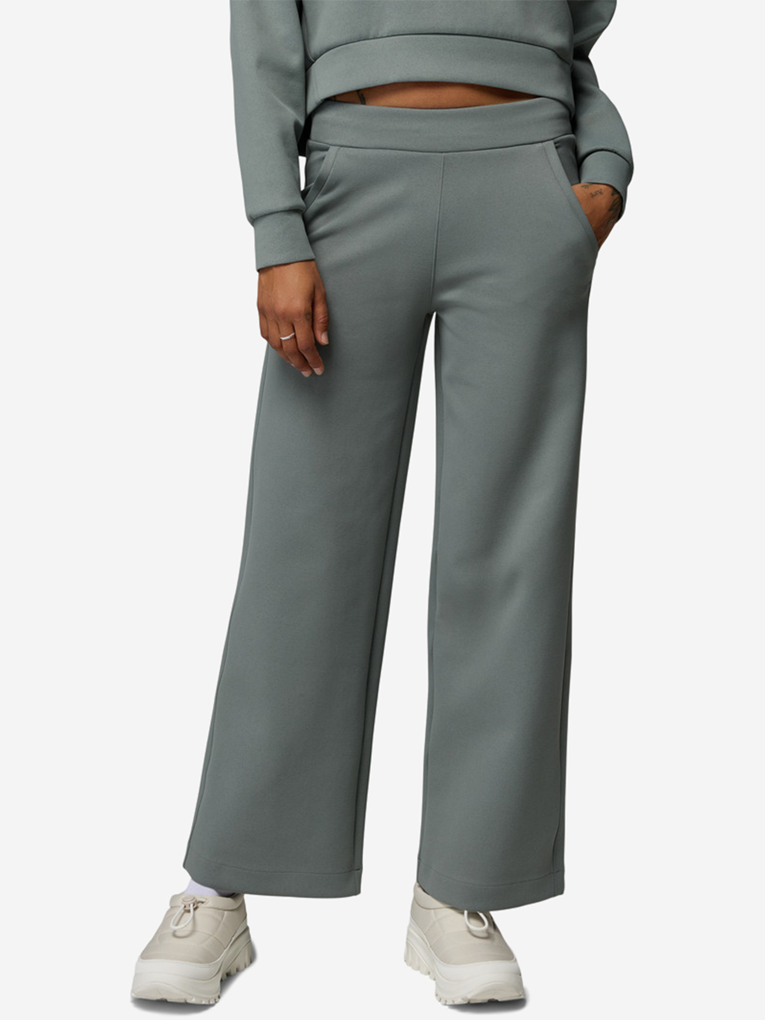 Брюки женские Columbia Amazesweats Heavyweight Pant, Серый