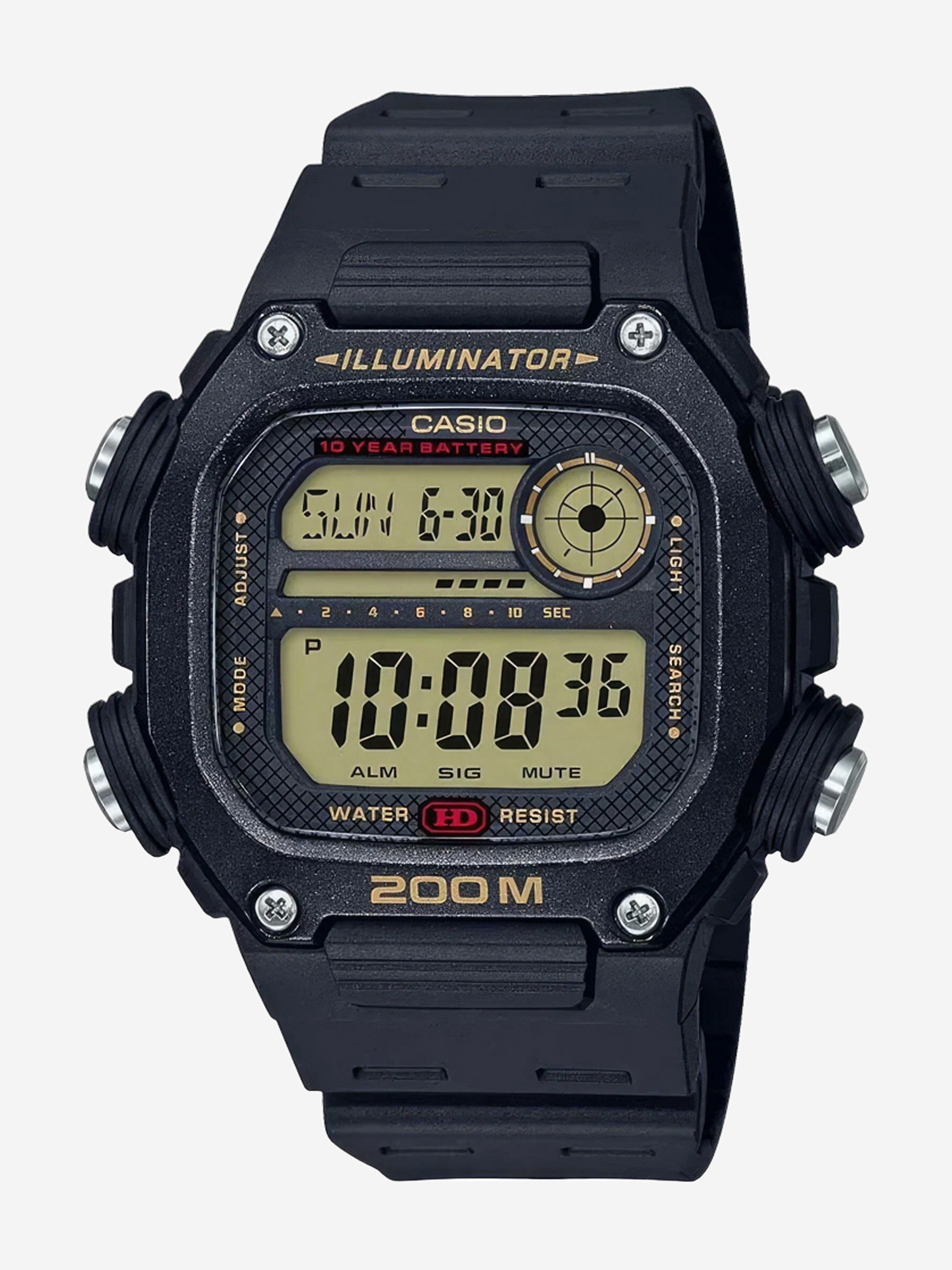 

Наручные часы Casio DW-291H-9A, Черный