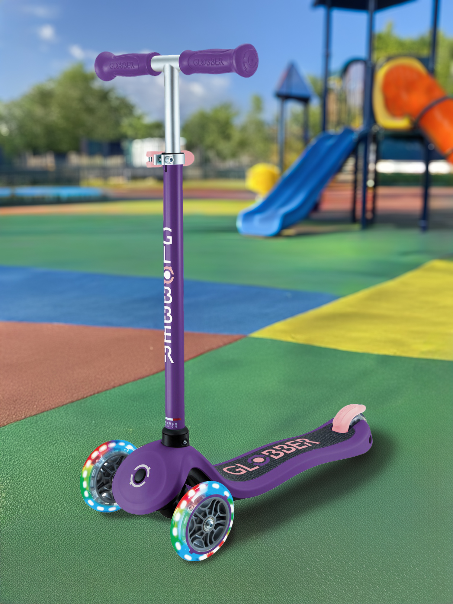 

Самокат детский Globber Primo Light, Фиолетовый
