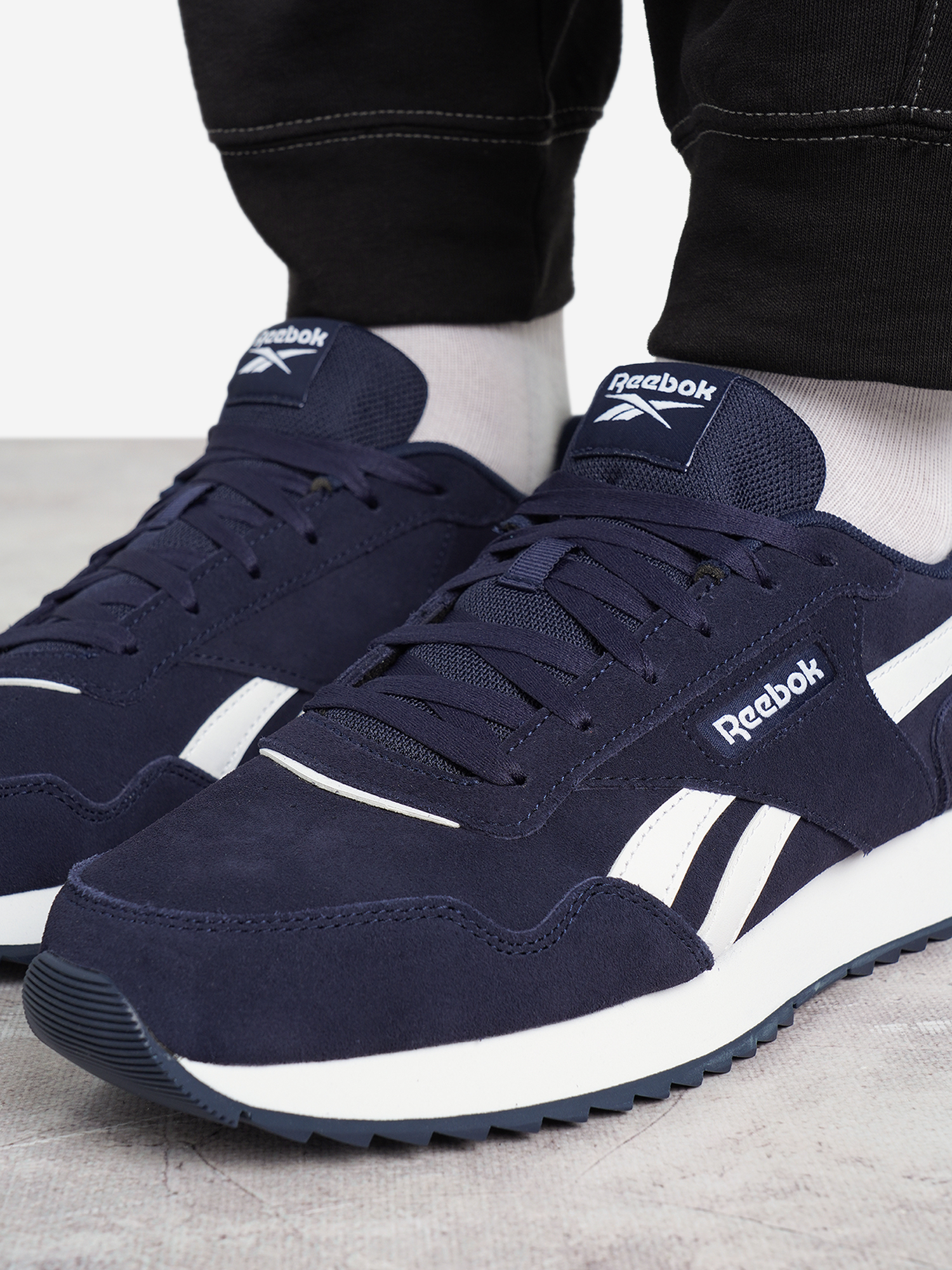 фото Кроссовки мужские reebok glide ripple, синий