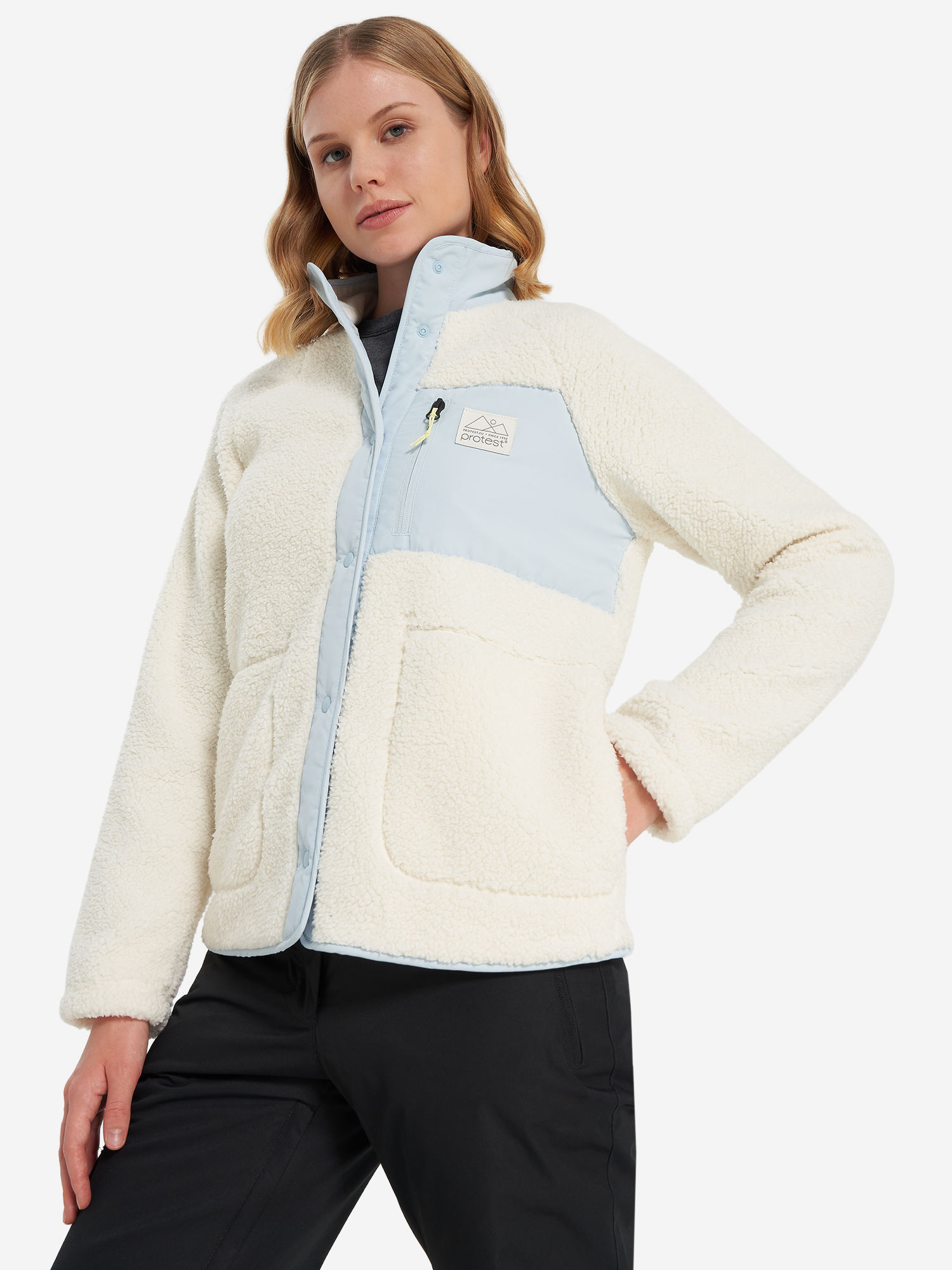 

Джемпер флисовый женский Protest, Белый