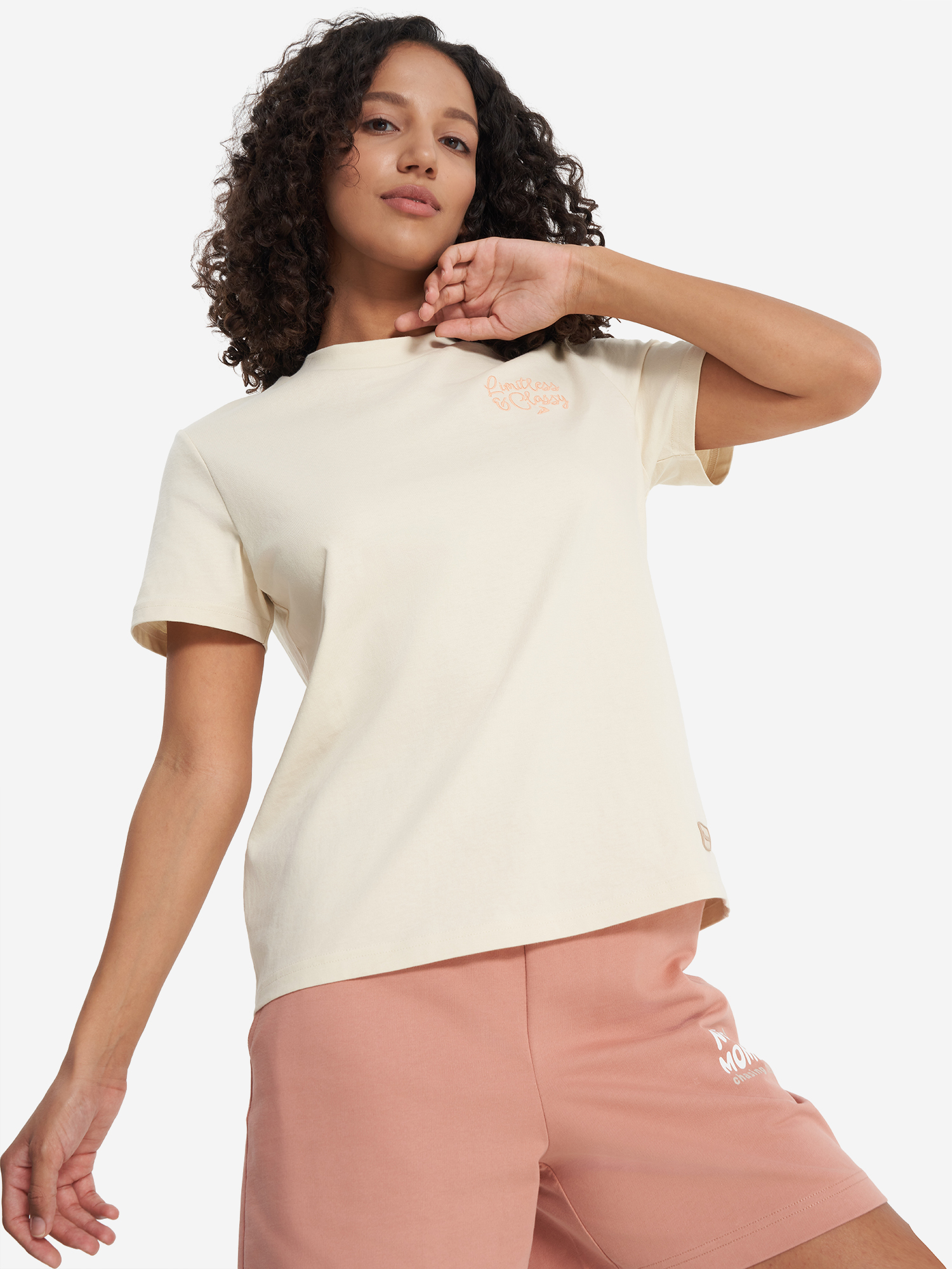 Футболка Demix Workday, бежевый, арт. 136489DMX-T0