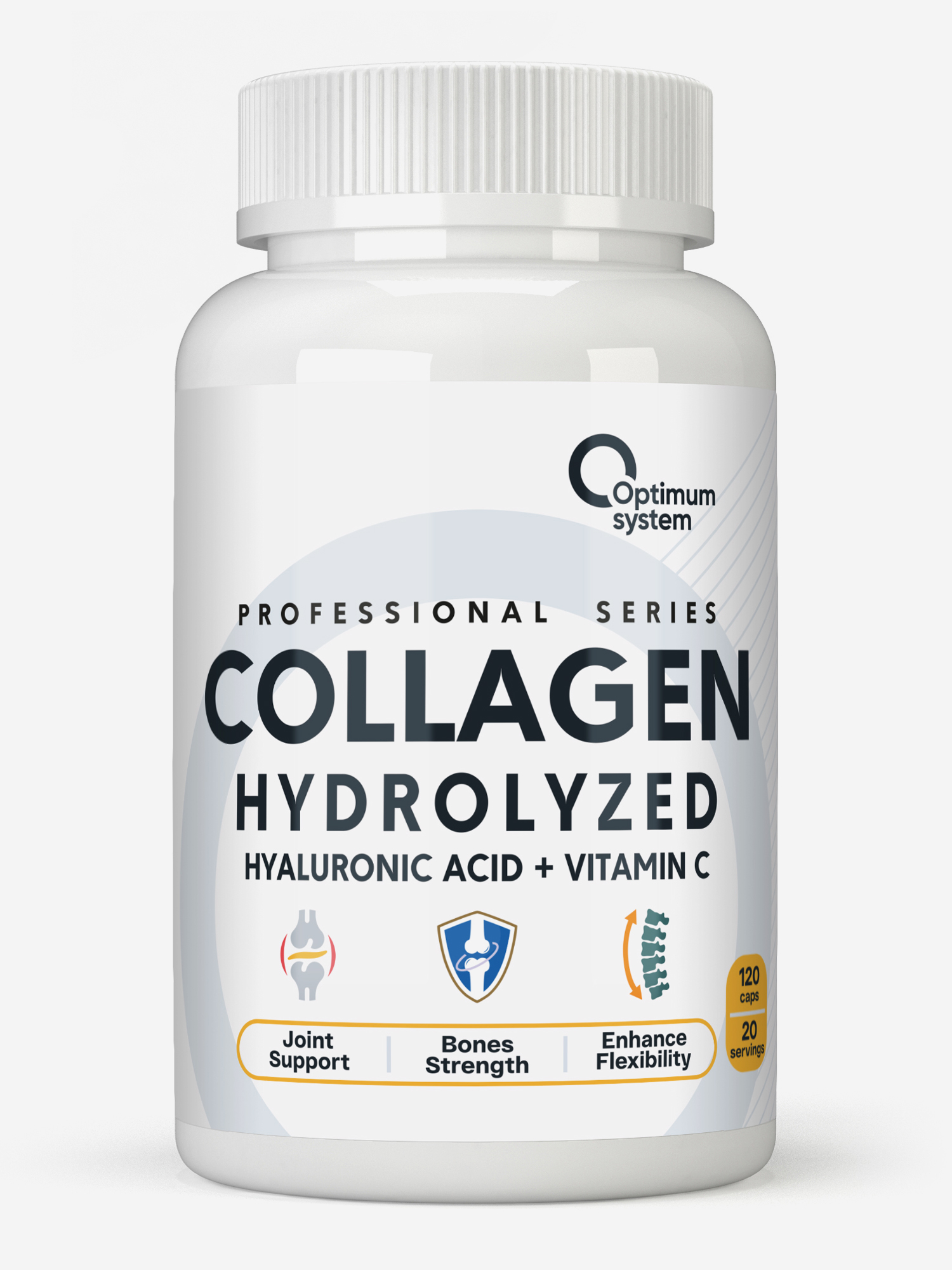 

Коллаген Optimum System, 120 шт, Белый