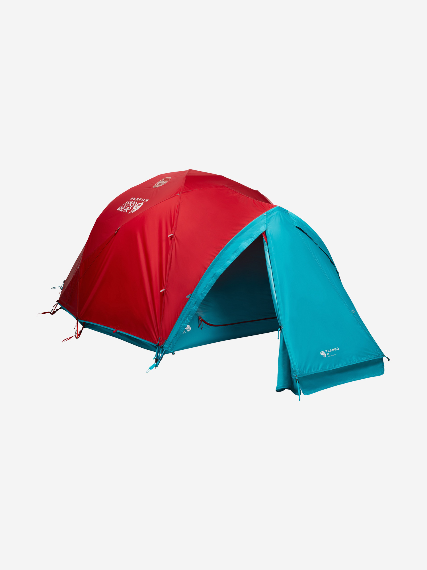 Палатка 4-местная Mountain Hardwear Trango 4, Красный палатка 2 местная mountain hardwear aspect 2 белый